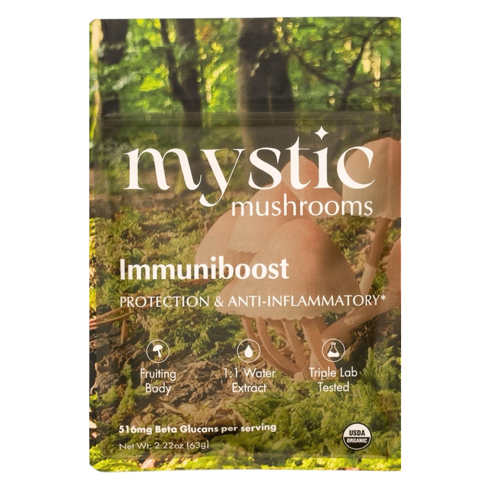 Ora Cacao Immuniboost - Chaga, Phellinus, Reishi & Turkey Tail