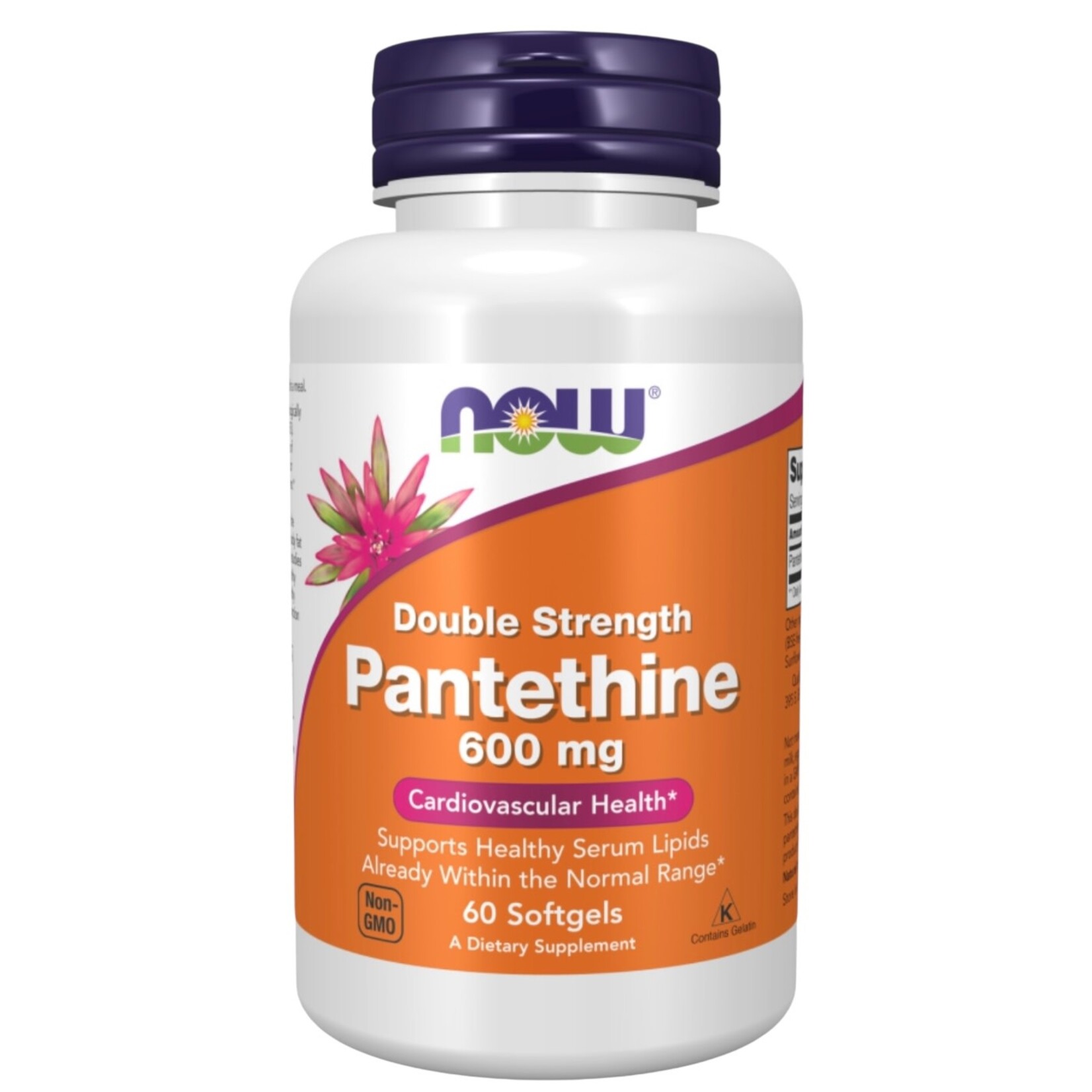 NOW Pantethine 600mg 60c NOW