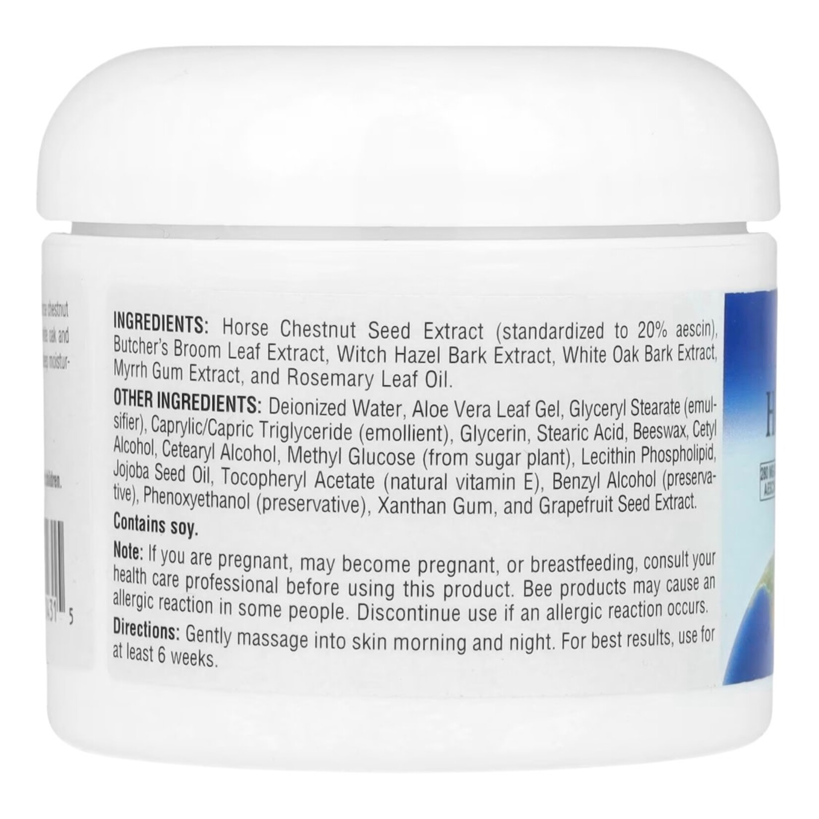 Planetary Herbals Horse Chestnut Cream 2oz Planetary Herbals