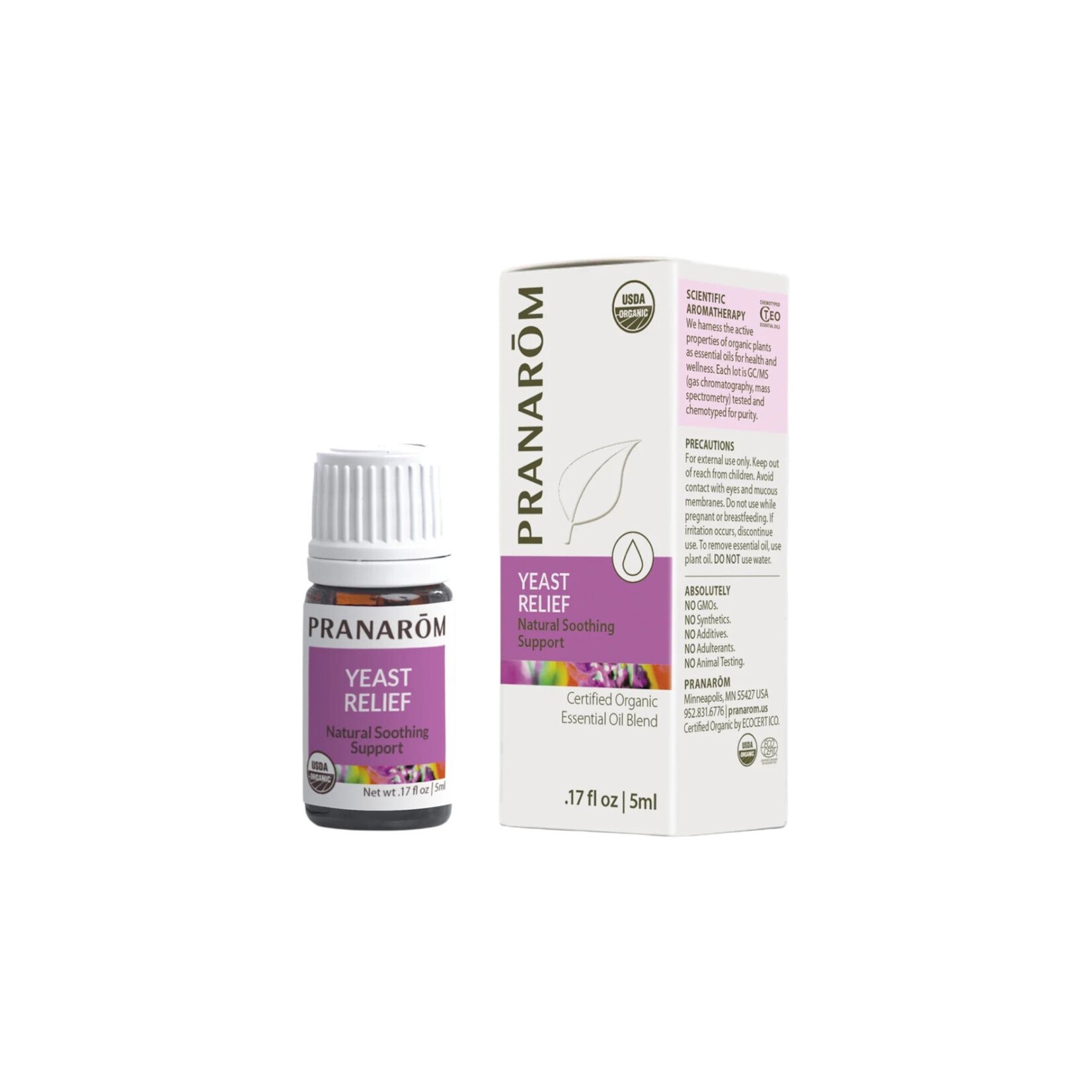 Pranarom Yeast Relief Wellness Blend 5ml Pranarom