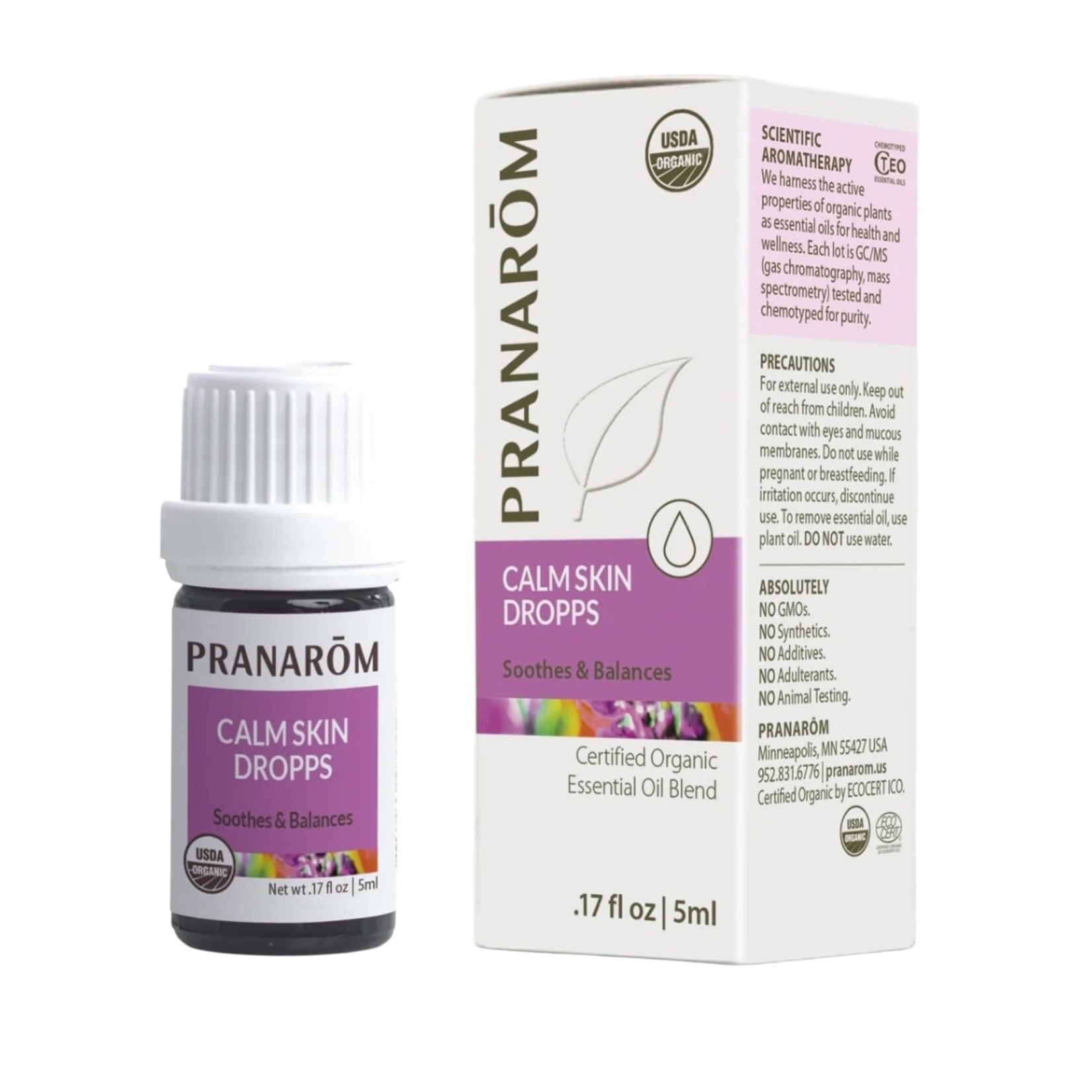 Pranarom Calm Skin Dropps Wellness Blend 5ml Pranarom