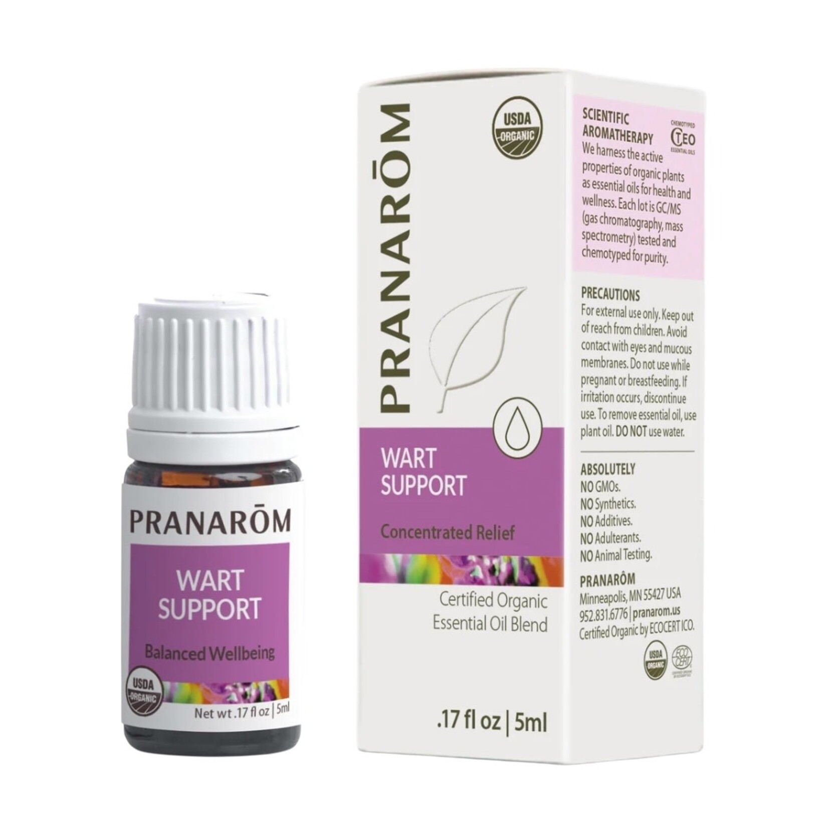 Pranarom Wart Support Wellness Blend 5ml Pranarom