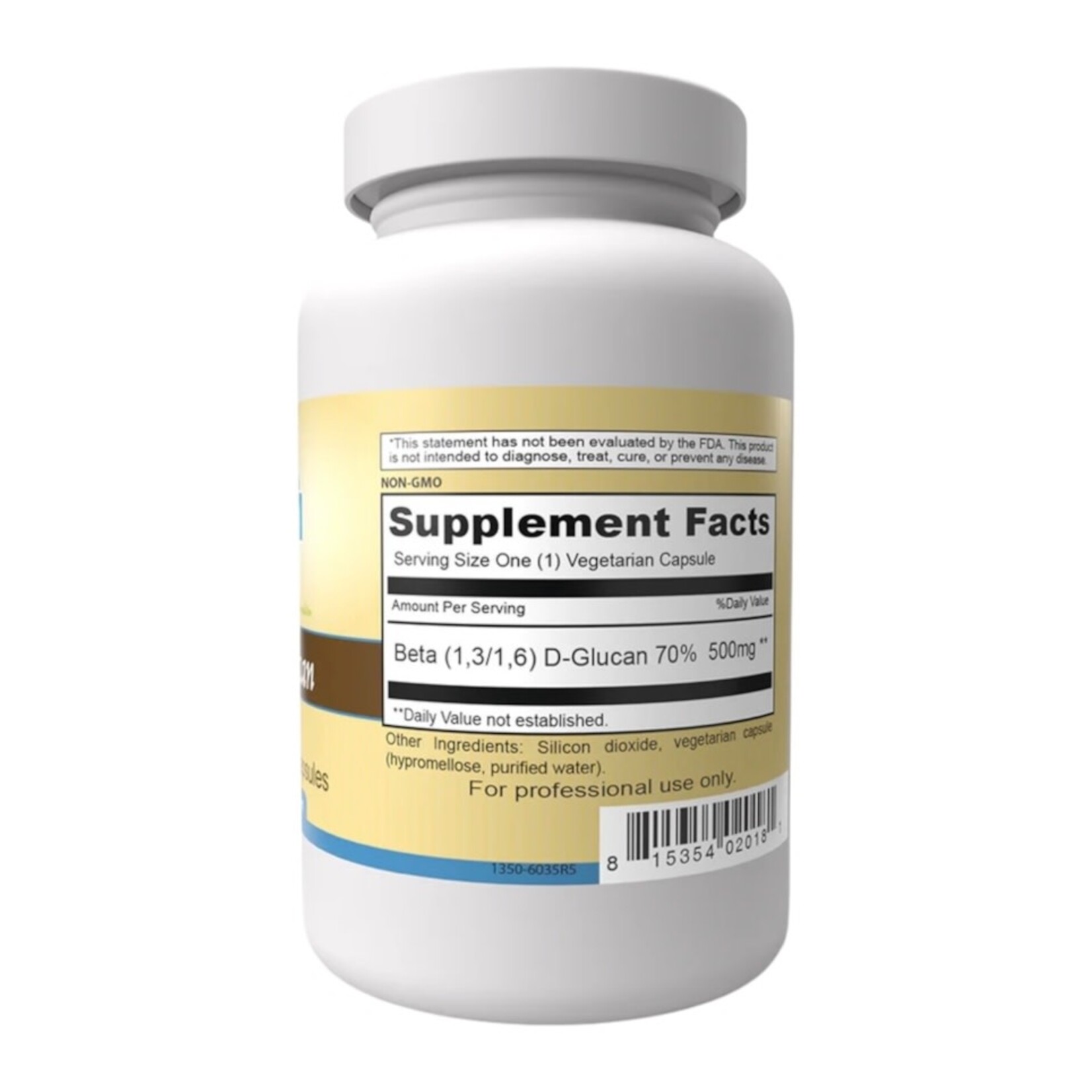Priority One Beta Glucan 500mg 100c Priority One