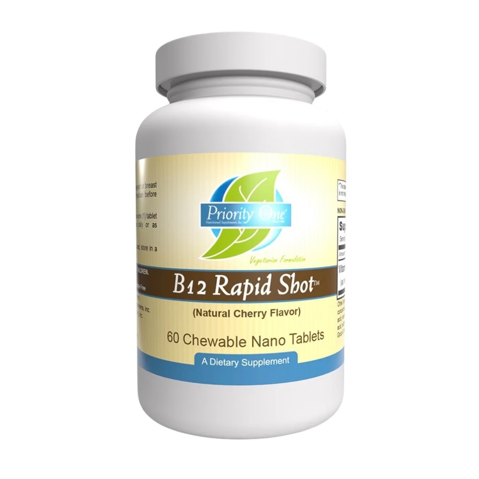 Priority One B-12 Rapid Shot 5,000mg 60t Priority One