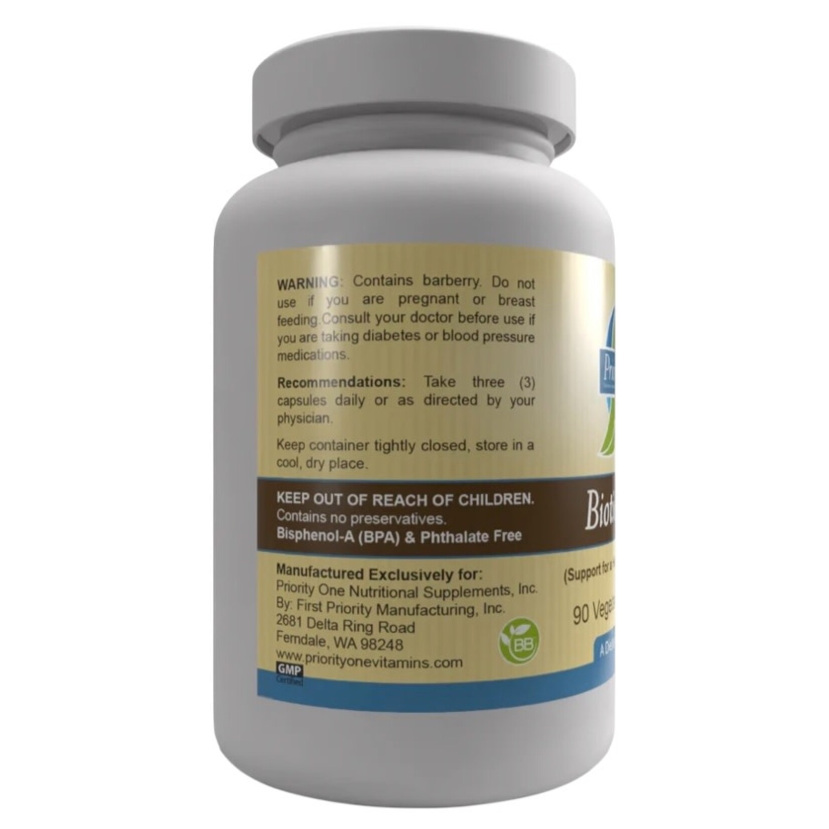 Priority One Biotic Extra 90c Priority One