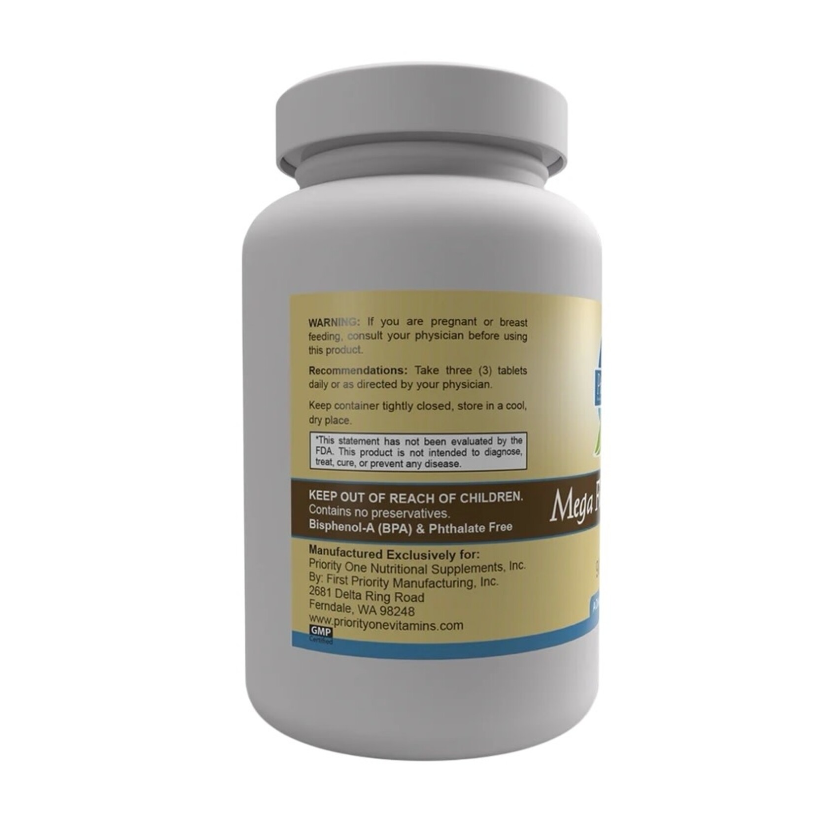 Priority One Mega Flavonoid 2000 90t Priority One