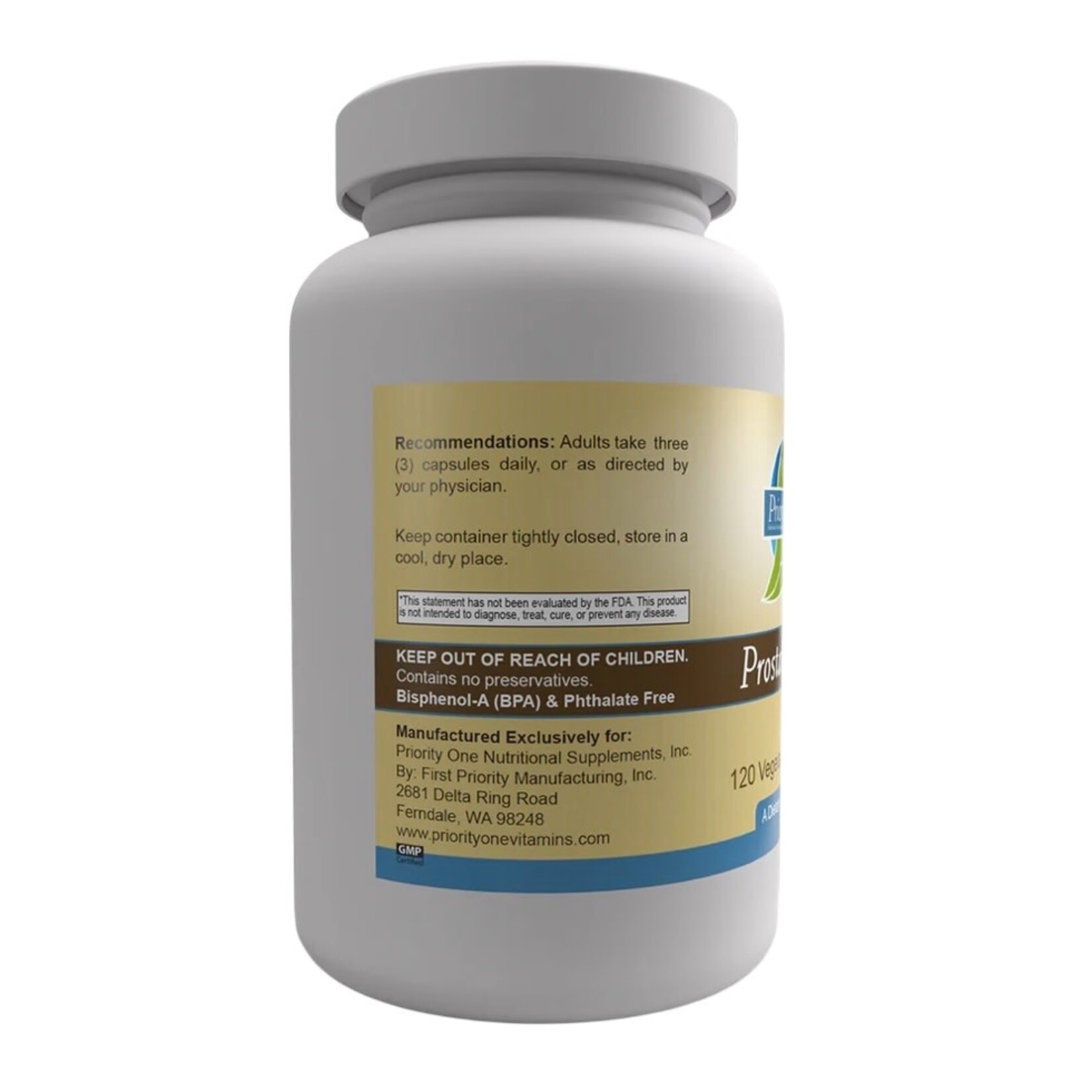 Priority One Prostate Extra 120c Priority One