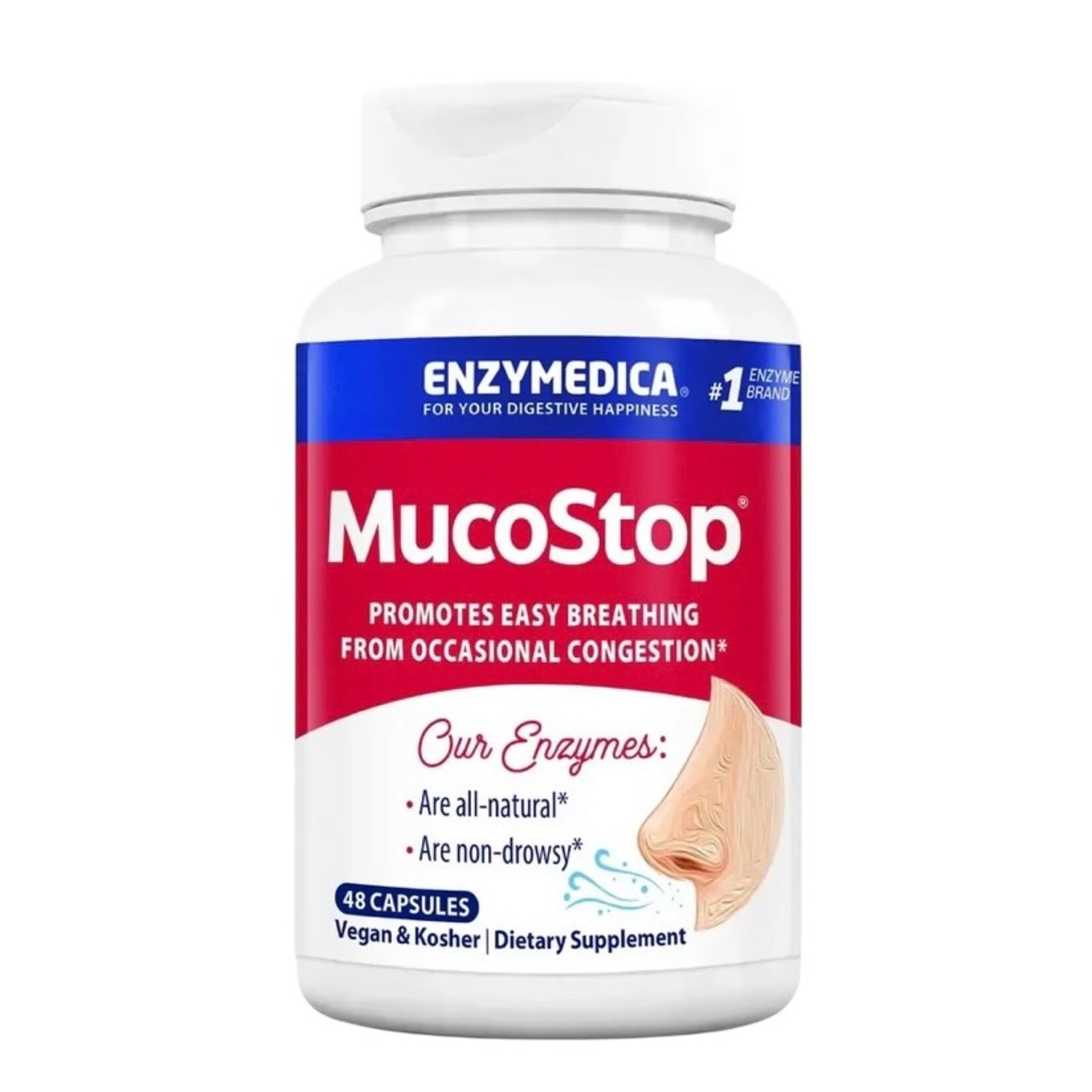 Enzymedica Mucostop 48c Enzymedica