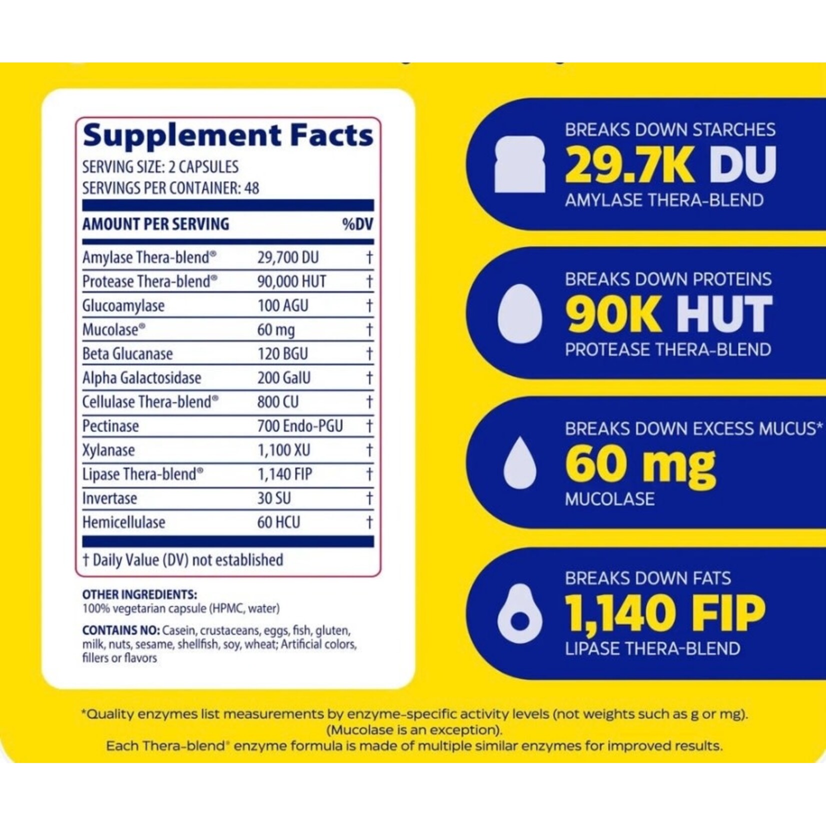 Enzymedica Mucostop 48c Enzymedica