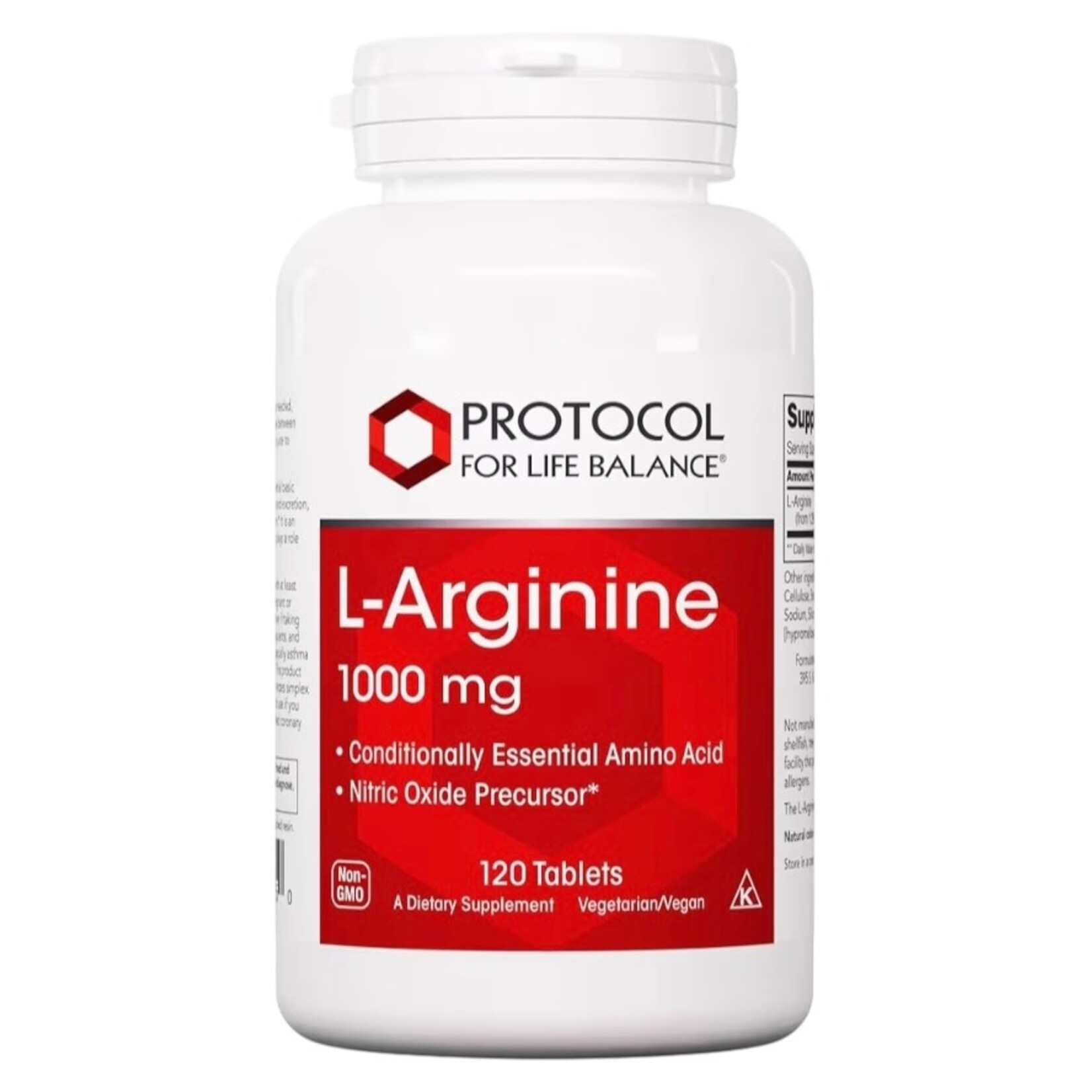 Protocol For Life L-Arginine 1000mg 120t Protocol