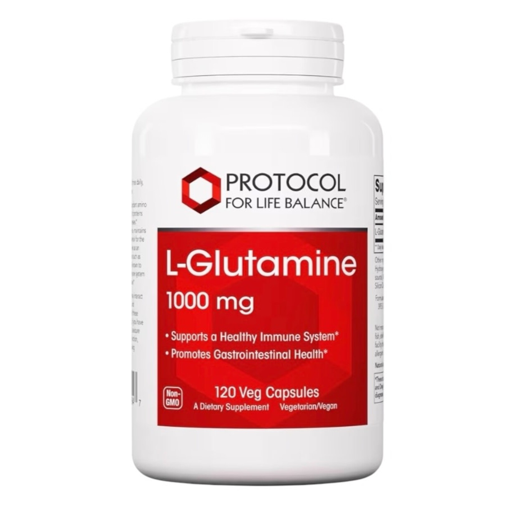 Protocol For Life L-Glutamine 1000mg 120c Protocol