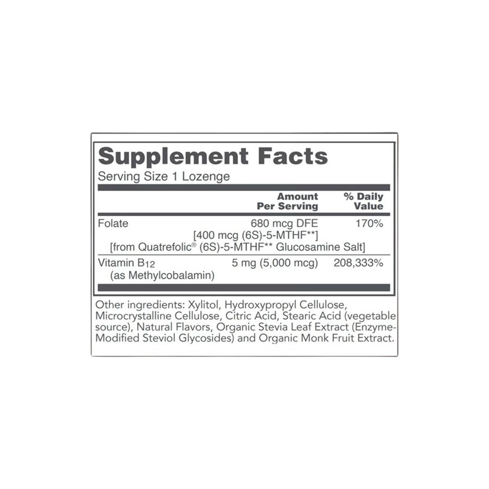 Protocol For Life Methyl B12 5000mcg 60t Protocol