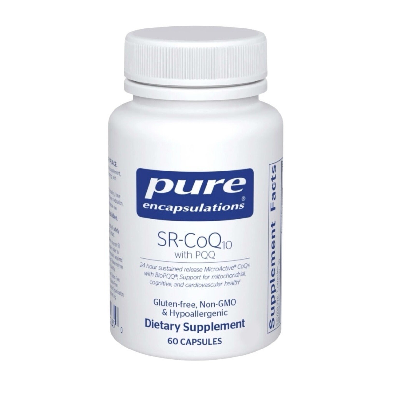 Pure Encapsulations SR-CoQ10 with PQQ 60c Pure Encapsulations