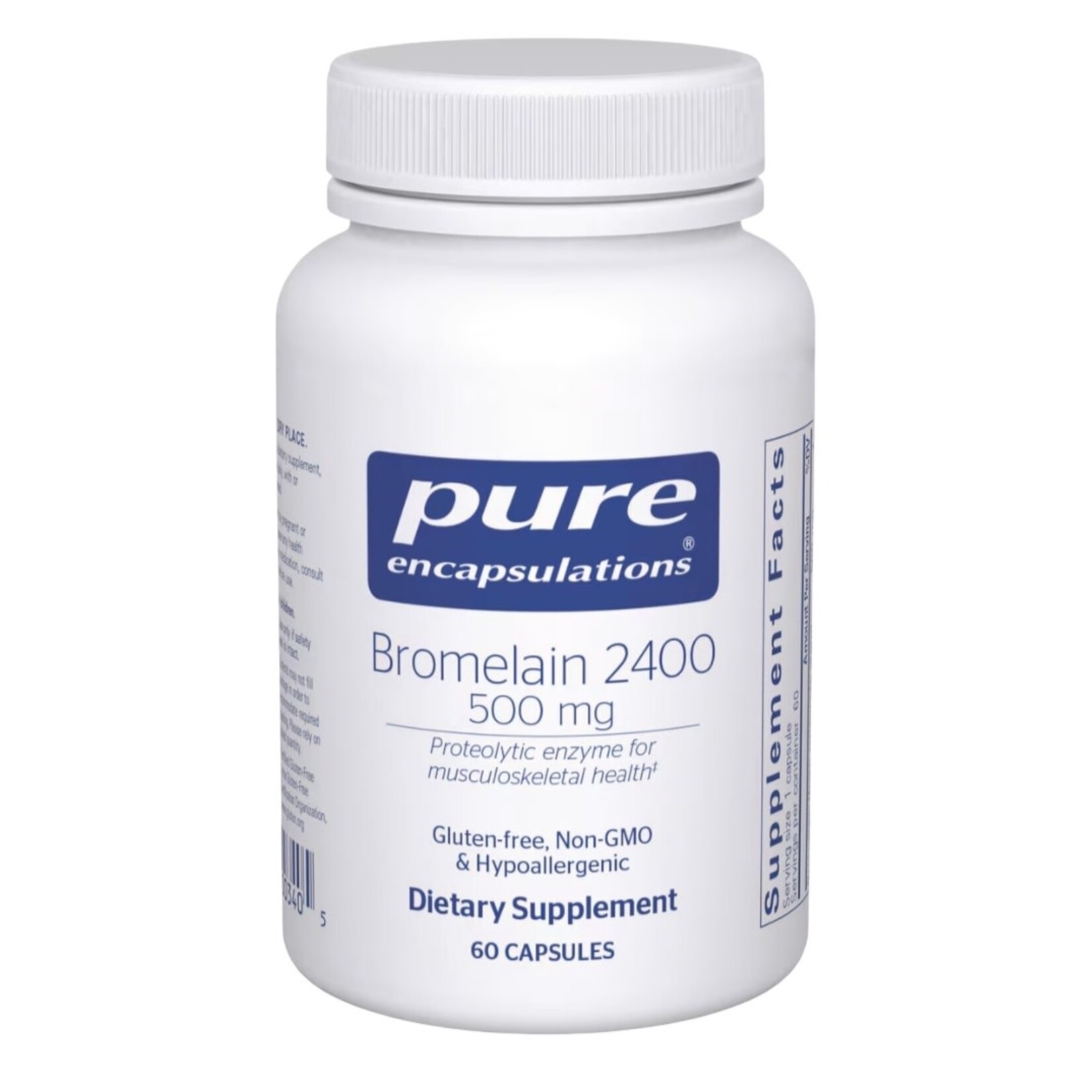 Pure Encapsulations Bromelain 2400 500mg 60c Pure Encapsulations