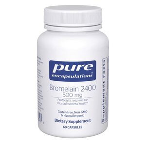 Pure Encapsulations Bromelain 2400 500mg 60c Pure Encapsulations