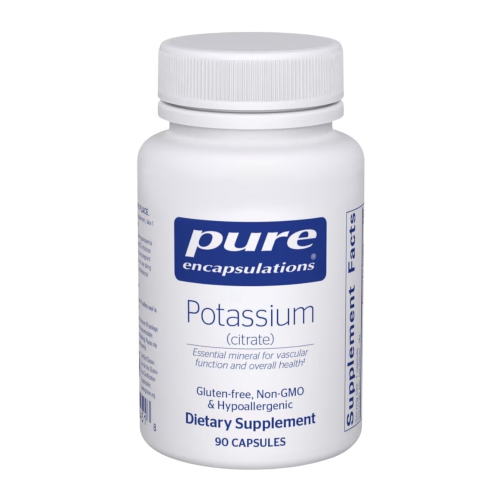 Pure Encapsulations Potassium (citrate) 90c Pure Encapsulations