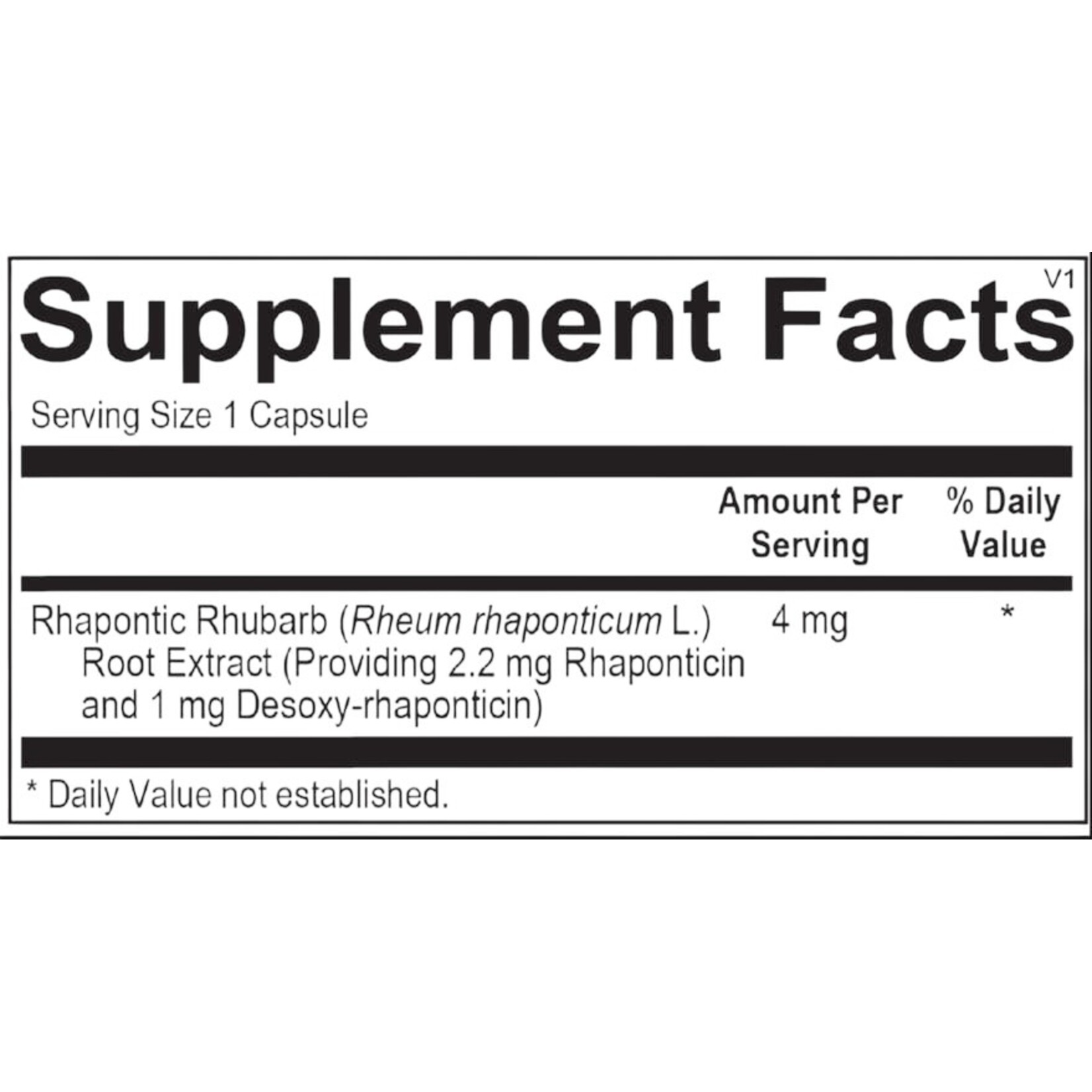 Ortho Molecular Products Rhubestryn 30c Otho Molecular Products