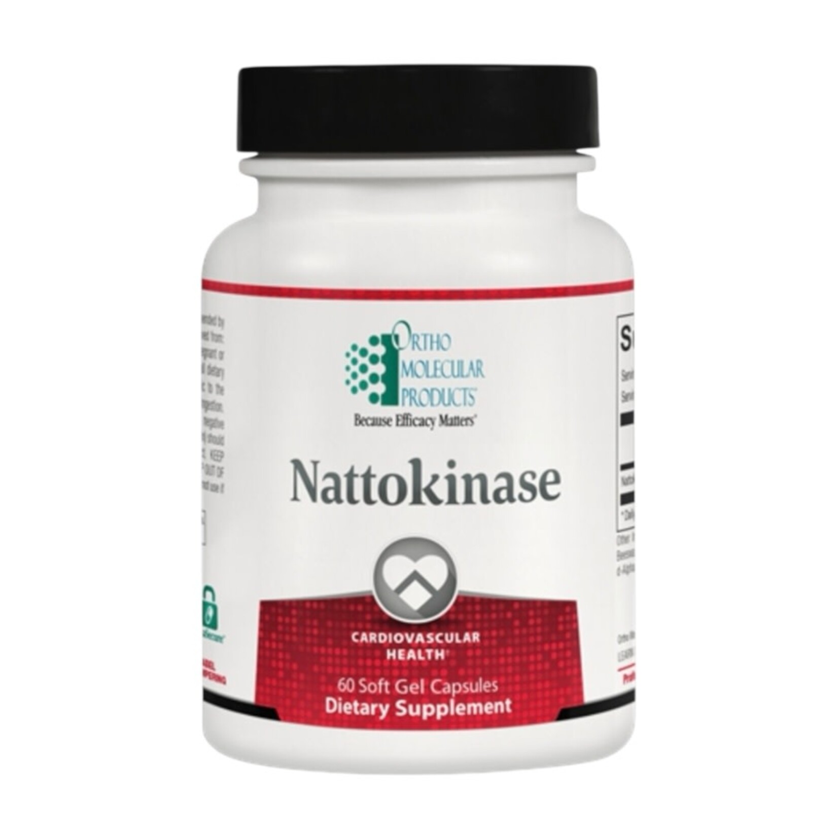 Ortho Molecular Products Nattokinase 100 mg Ortho Molecular