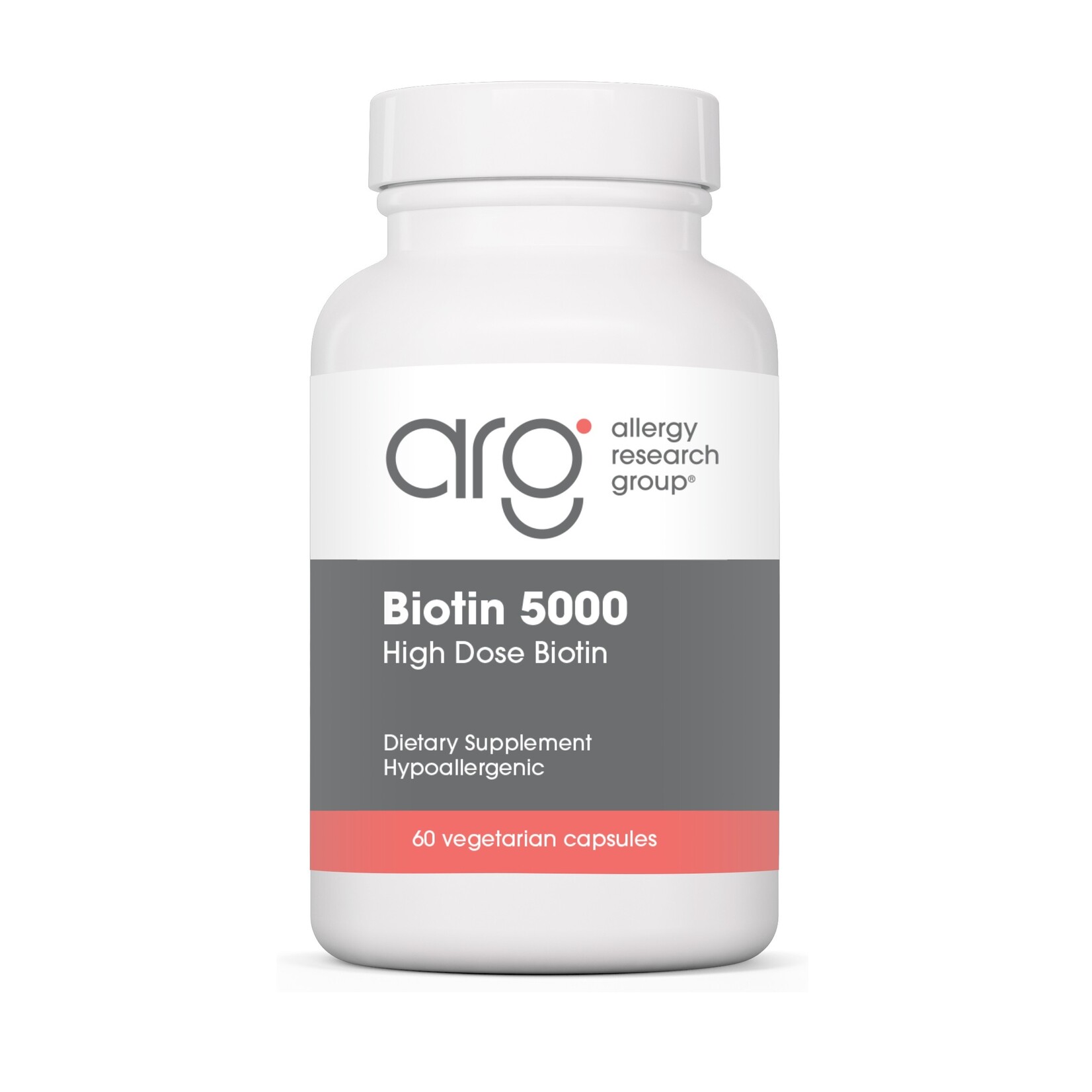 Allergy Research Group Biotin 5000mcg 60c Allergy Research Group