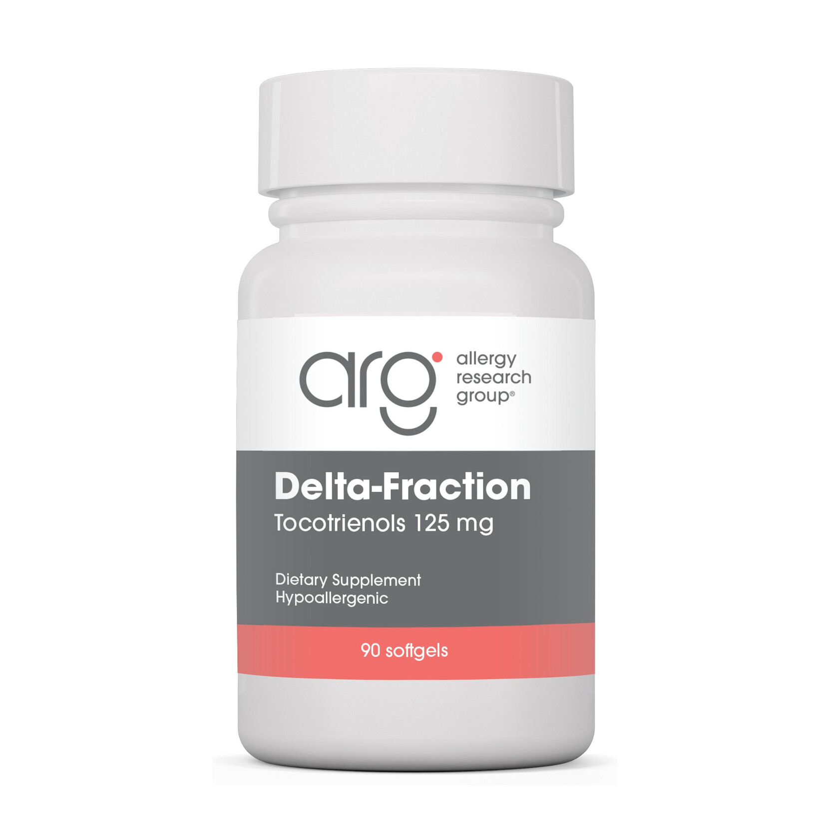 Allergy Research Group Delta-Fraction Tocotrienols 125mg 90sg Allergy Research Group
