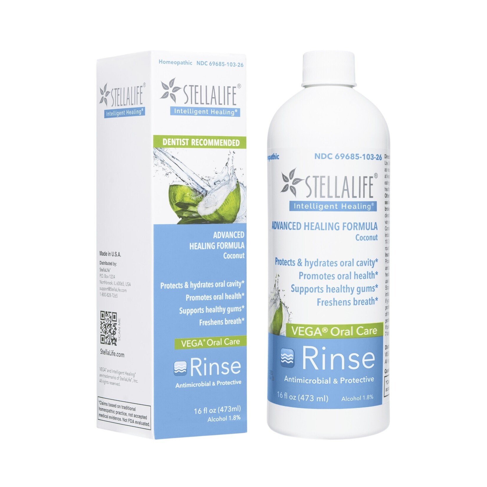 Stellalife StellaLife VEGA Oral Care Coconut Rinse