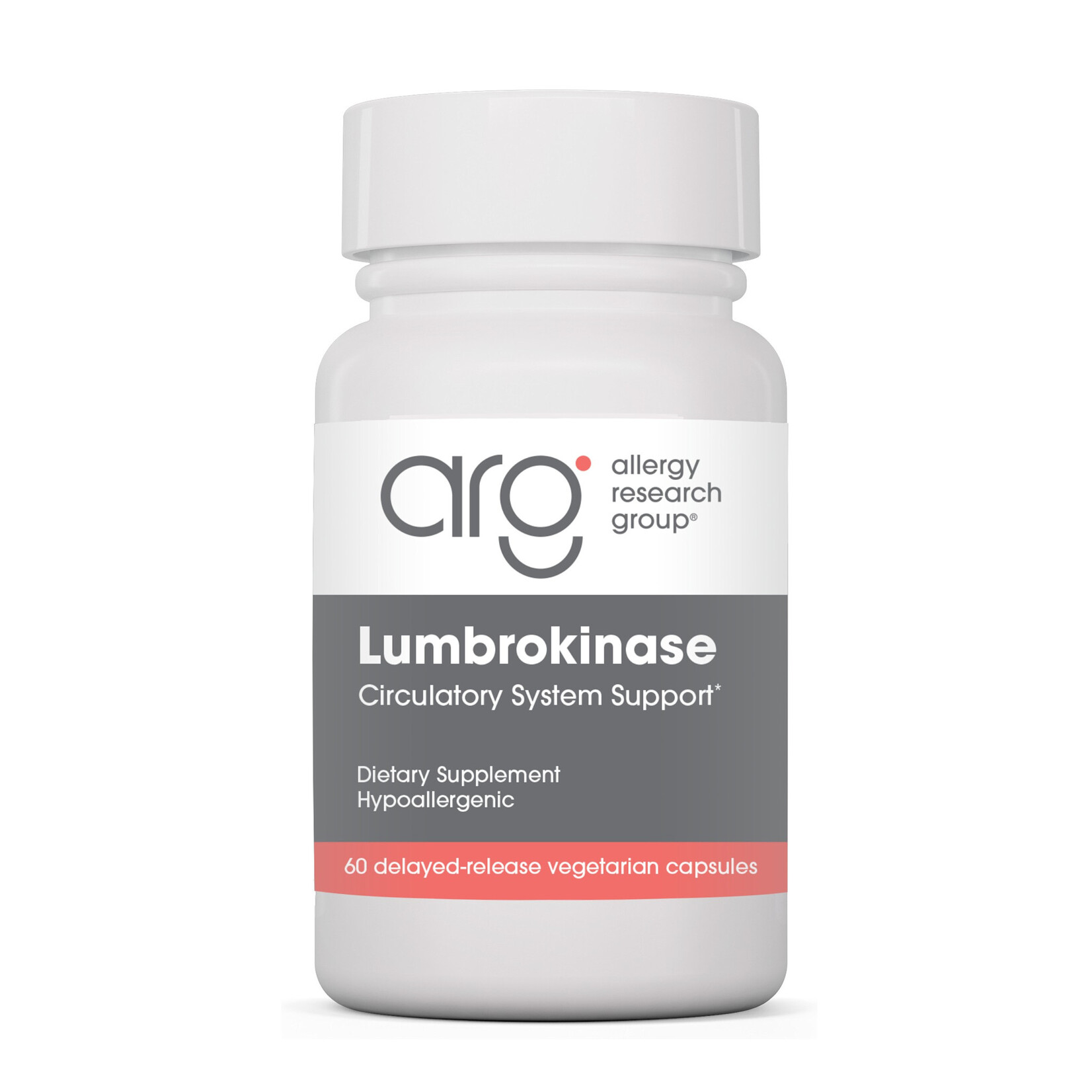 Allergy Research Group Lumbrokinase 32mg 60c Allergy Research Group