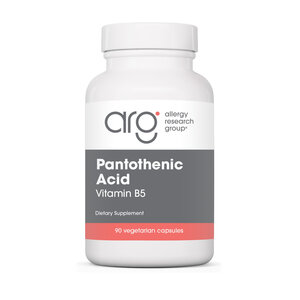 Allergy Research Group Pantothenic Acid 500mg 90c Allergy Research Group