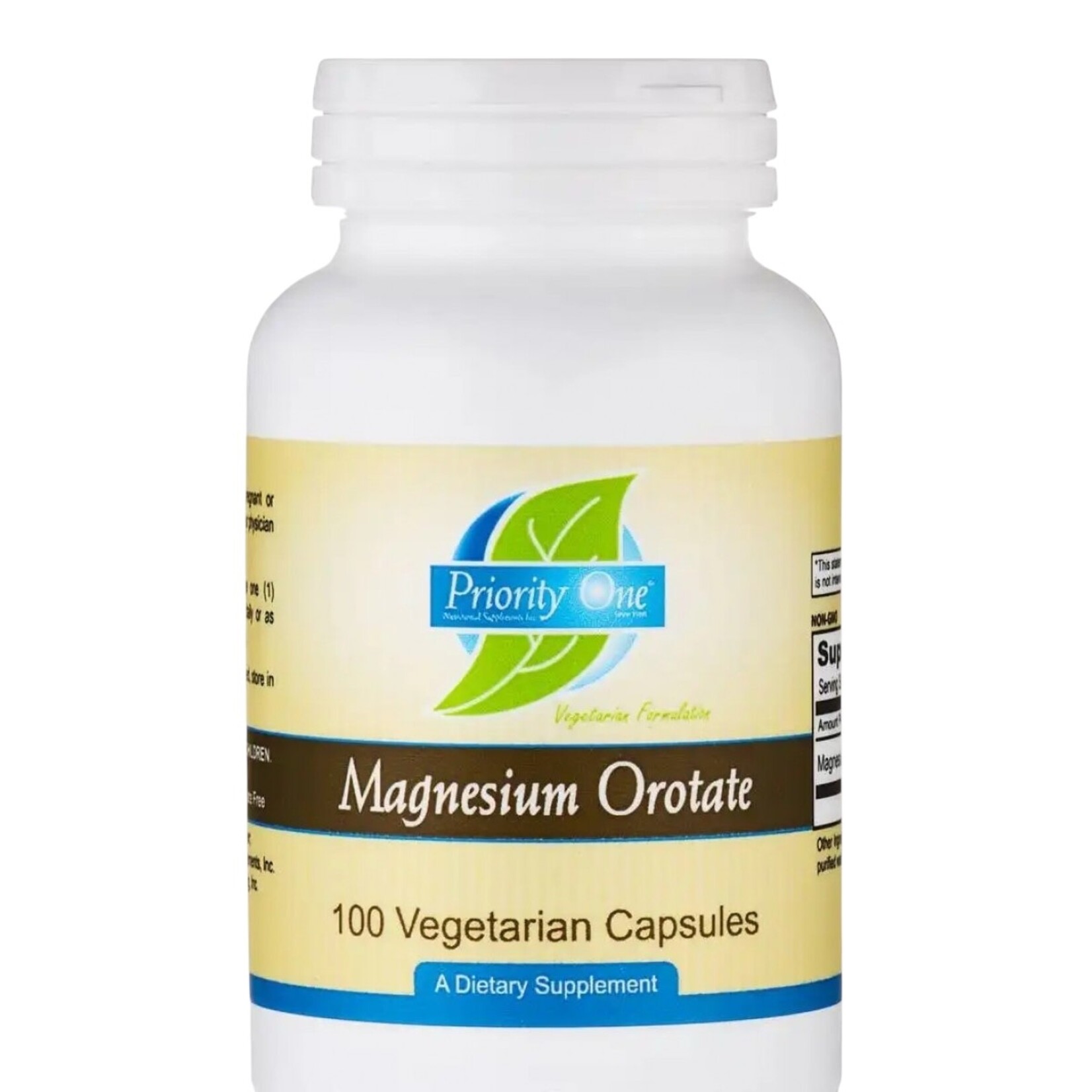 Priority One Magnesium Orotate 50mg 100c Priority One *sale*