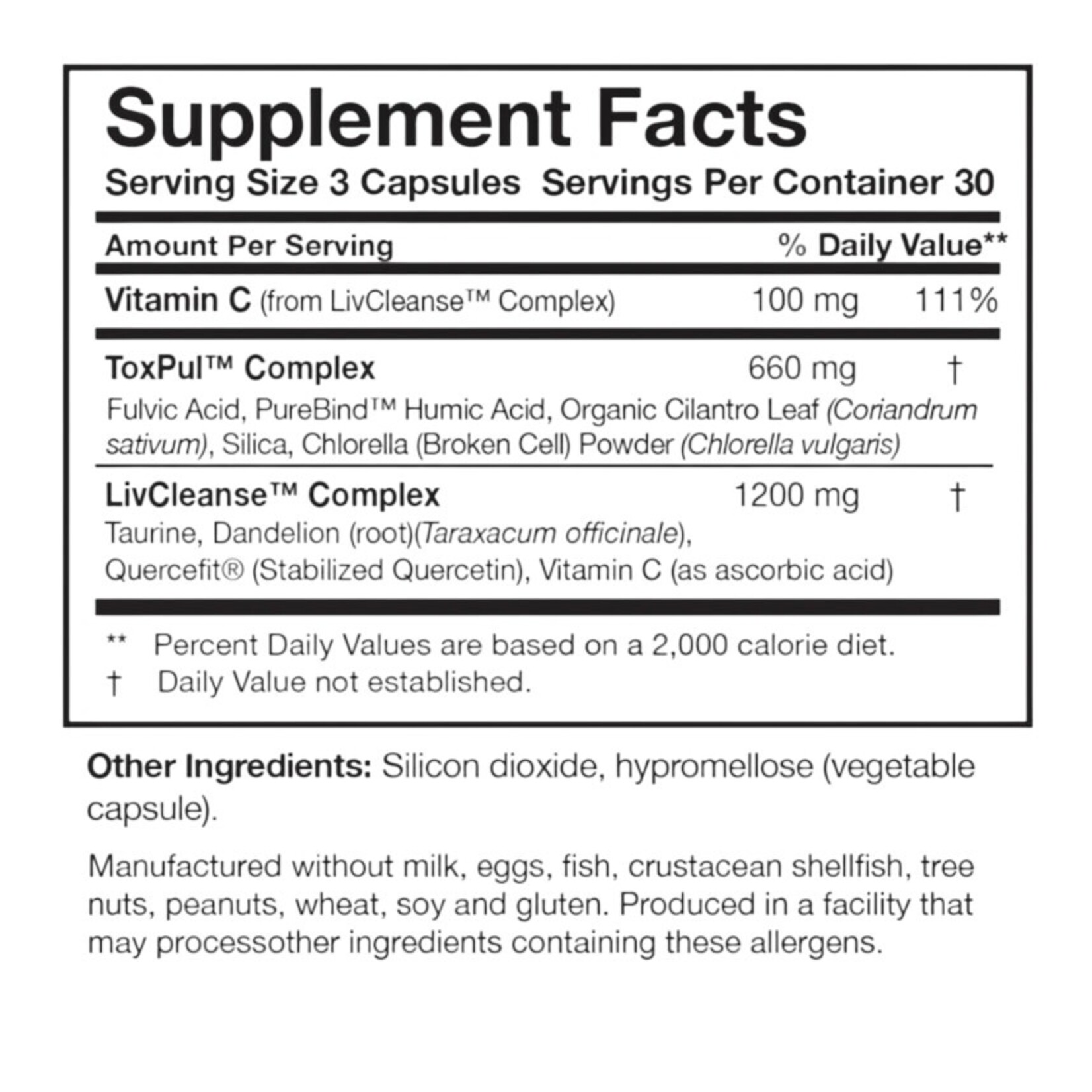 Researched Nutritionals ToxinPul 90c Research Nutritionals