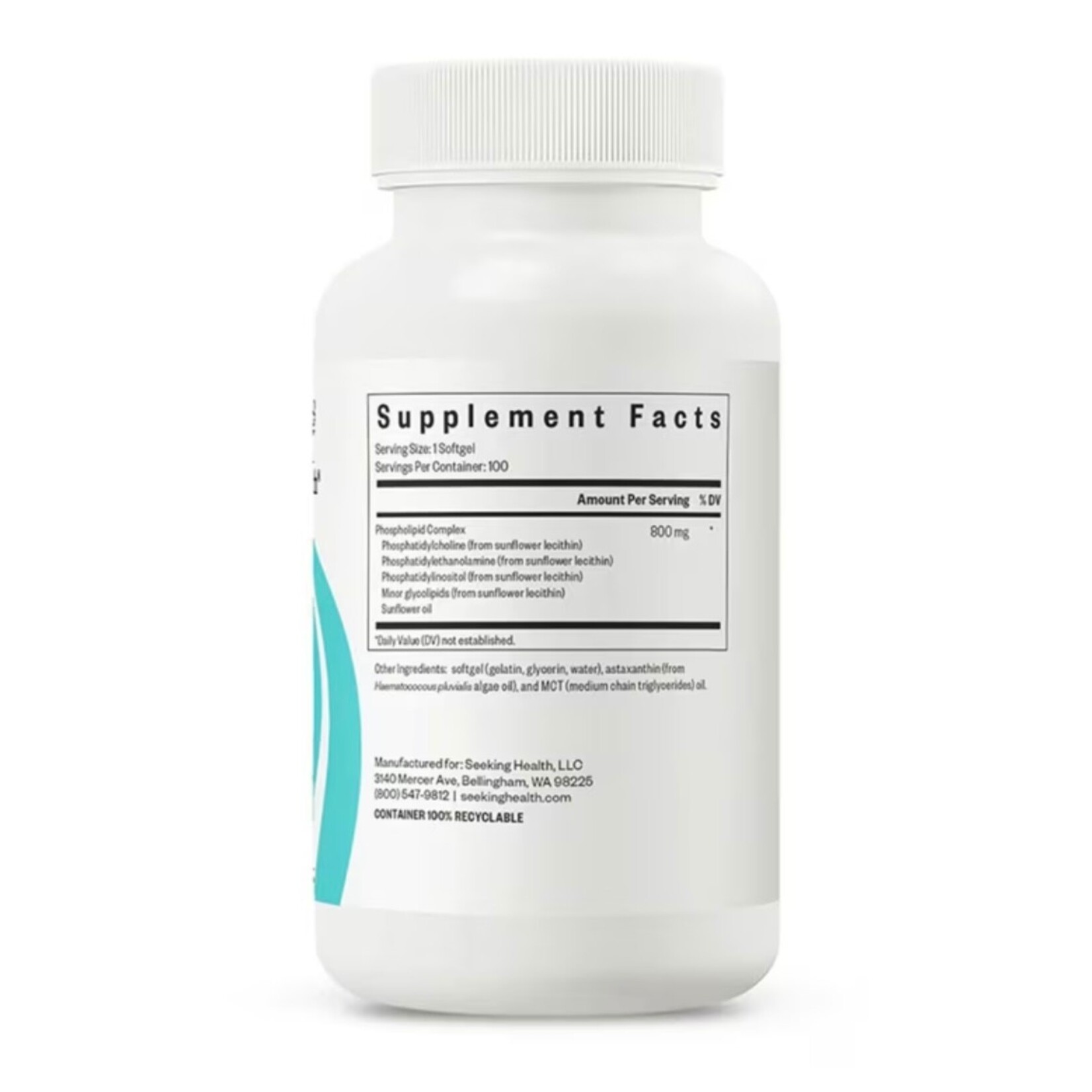 Seeking Health Optimal PC softgels 100c Seeking Health