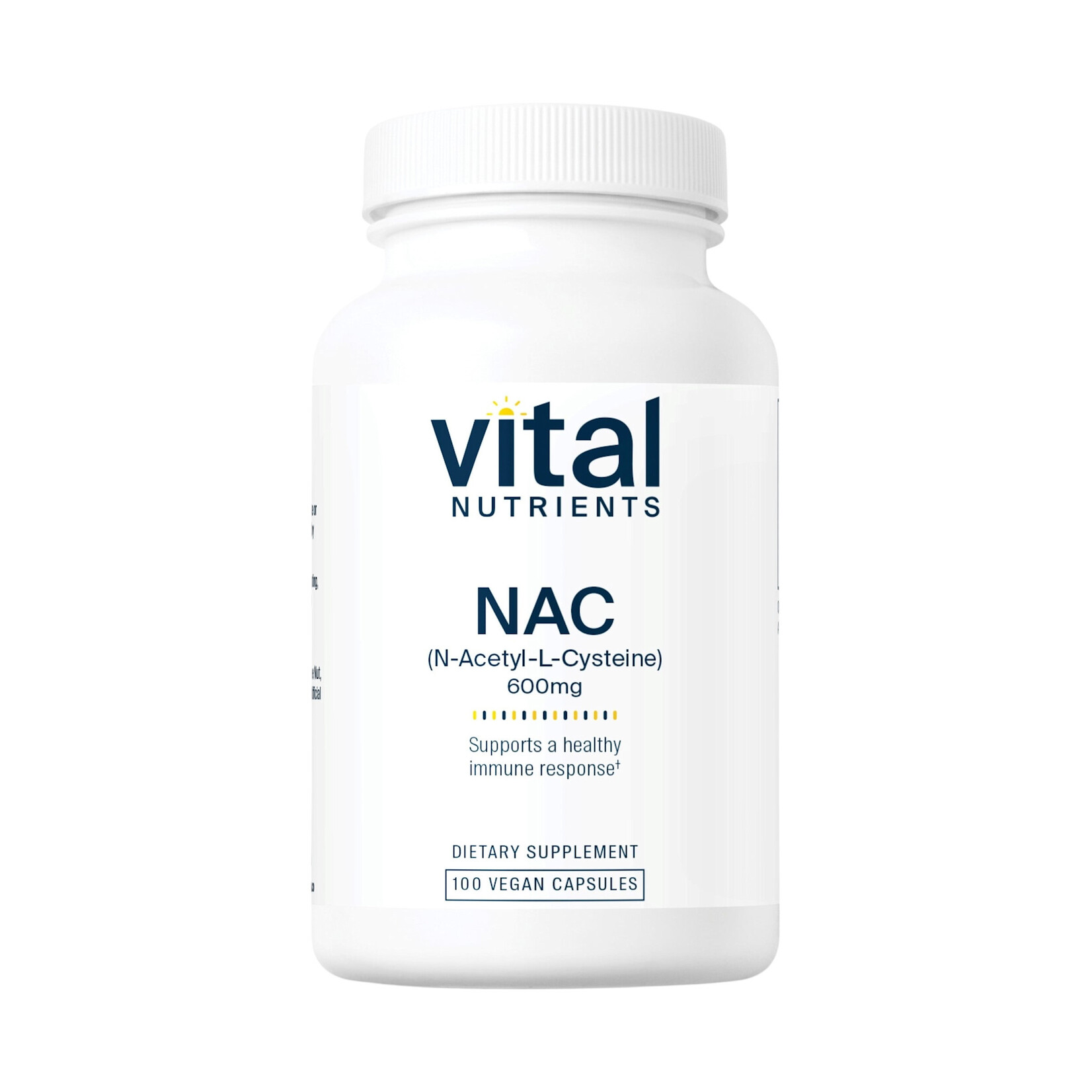 Vital Nutrients NAC N-Acetyl-Cysteine 600mg 100cap Vital Nutrients
