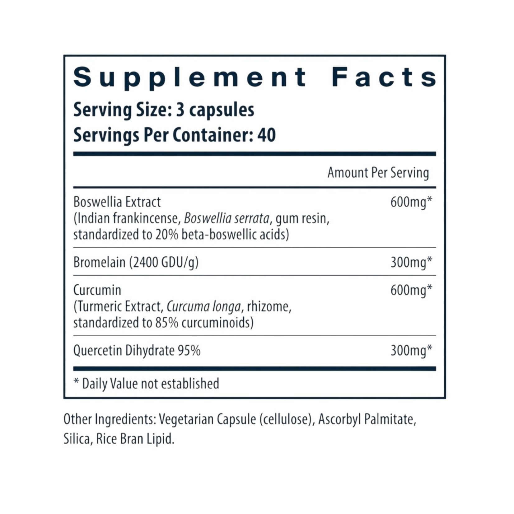 Vital Nutrients BCQ 120c Vital Nutrients