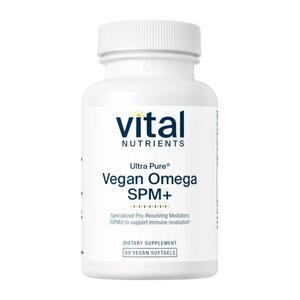 Vital Nutrients Ultra Pure Vegan Omega SPM+ was Ultra Pure Vegan Omega 975 90sg Vital Nutrients