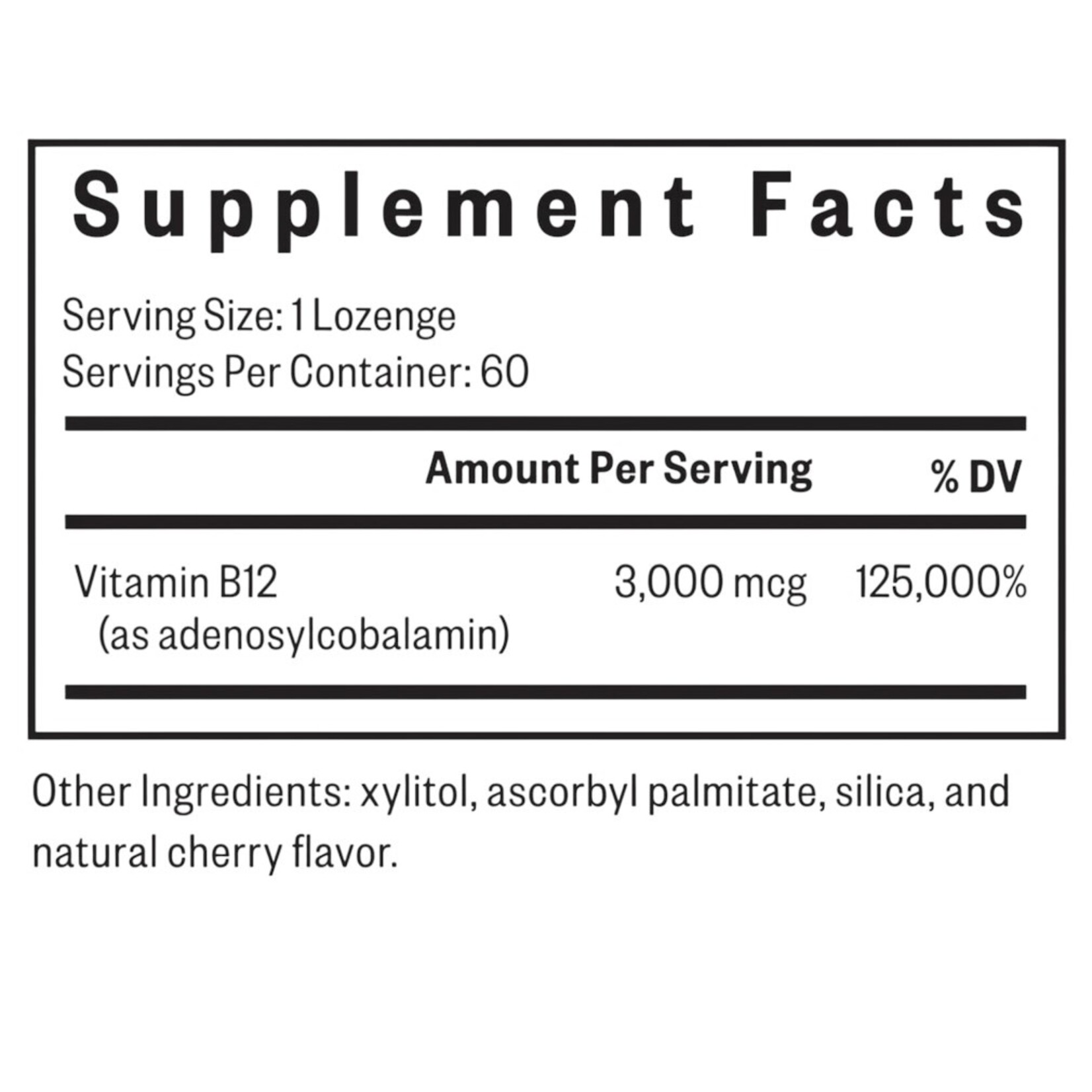 Seeking Health Adeno B12 60lz Seeking Health