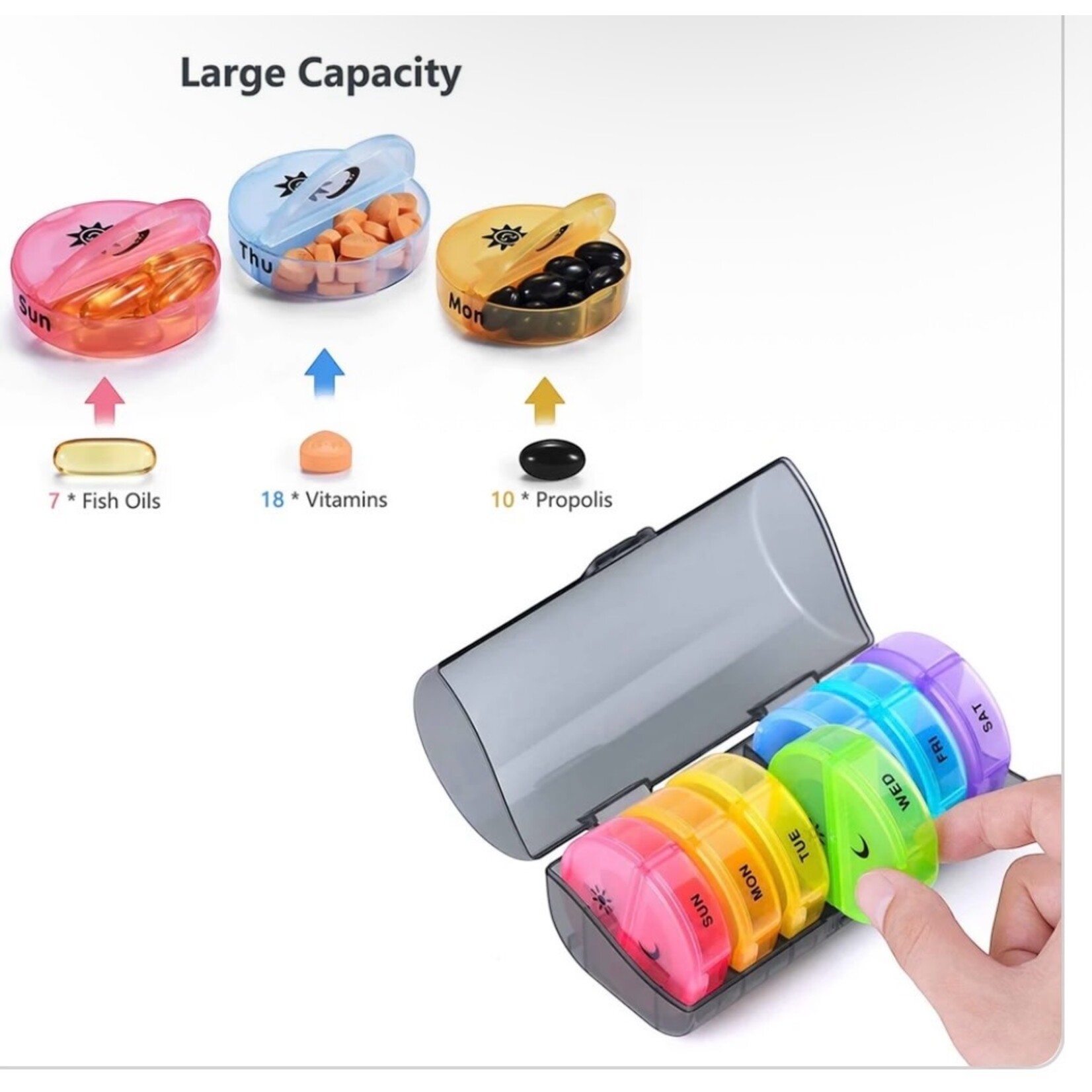 TheraRx Weekly Pill Organizer TheraRx