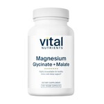 Vital Nutrients Magnesium (glycinate/malate) 120mg 100c Vital Nutrients