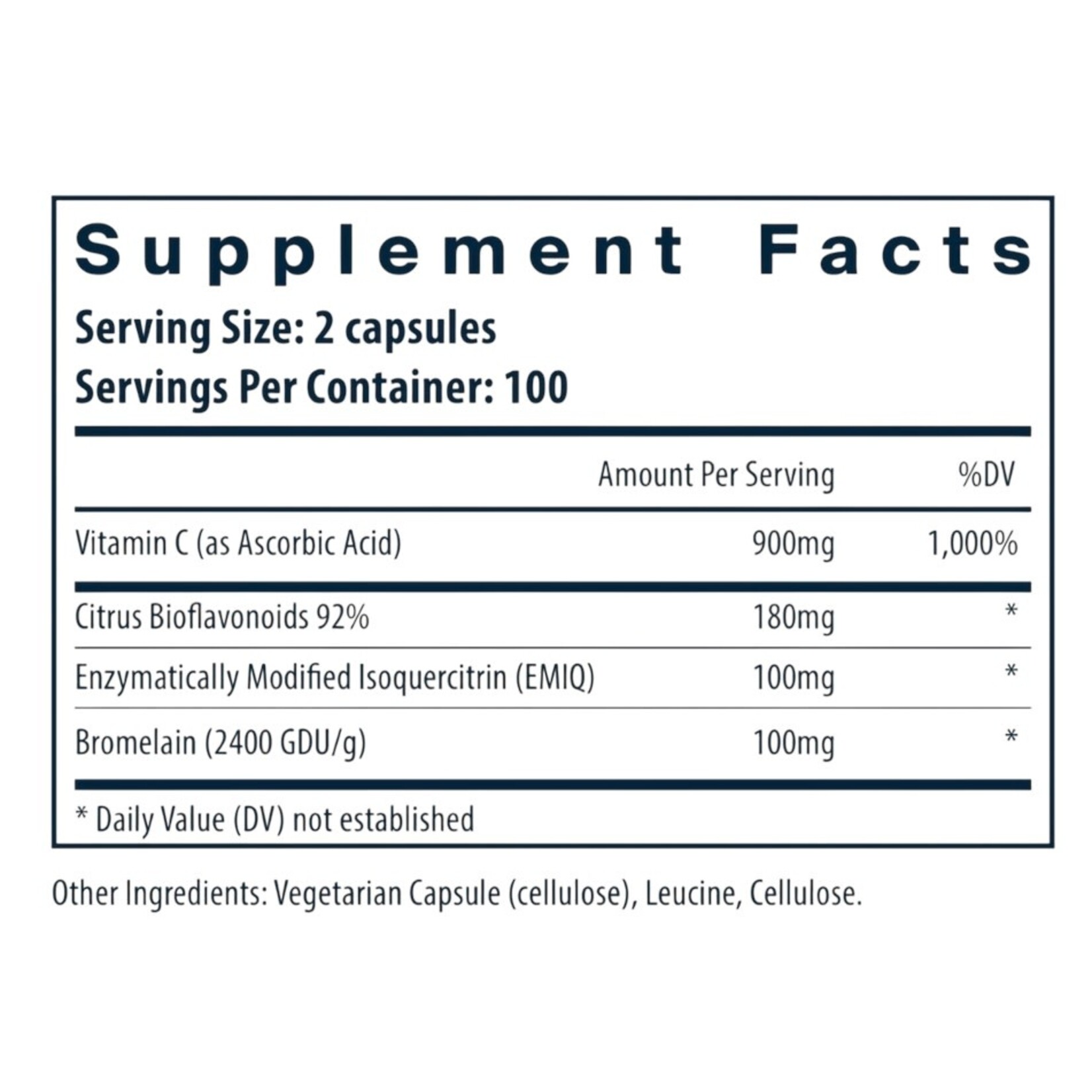 Vital Nutrients Aller-C 200c Vital Nutrients