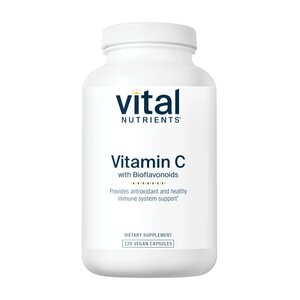 Vital Nutrients Vitamin C with Bioflavonoids 220c Vital Nutrients
