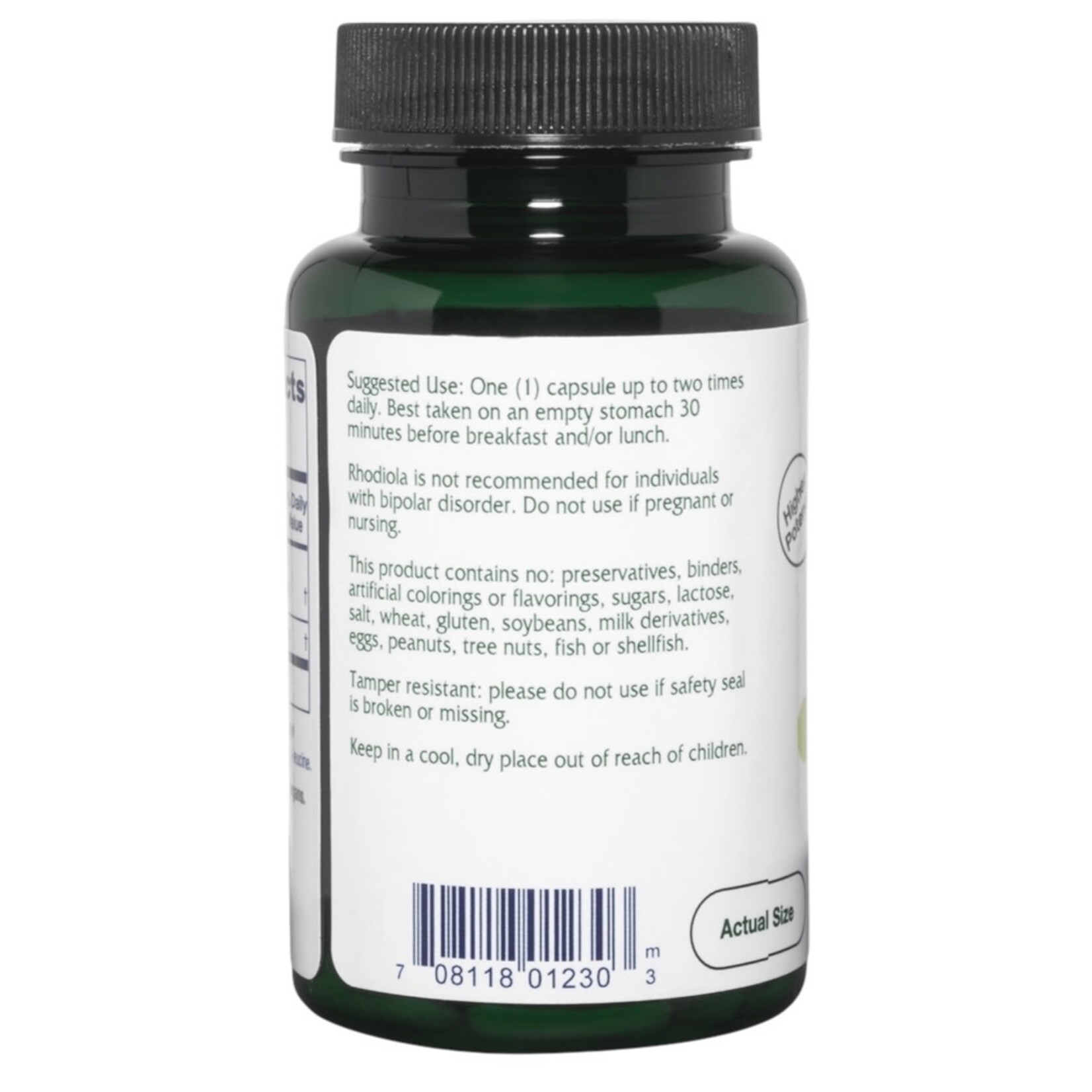 Vitanica Rhodiola Extract Plus 60c Vitanica