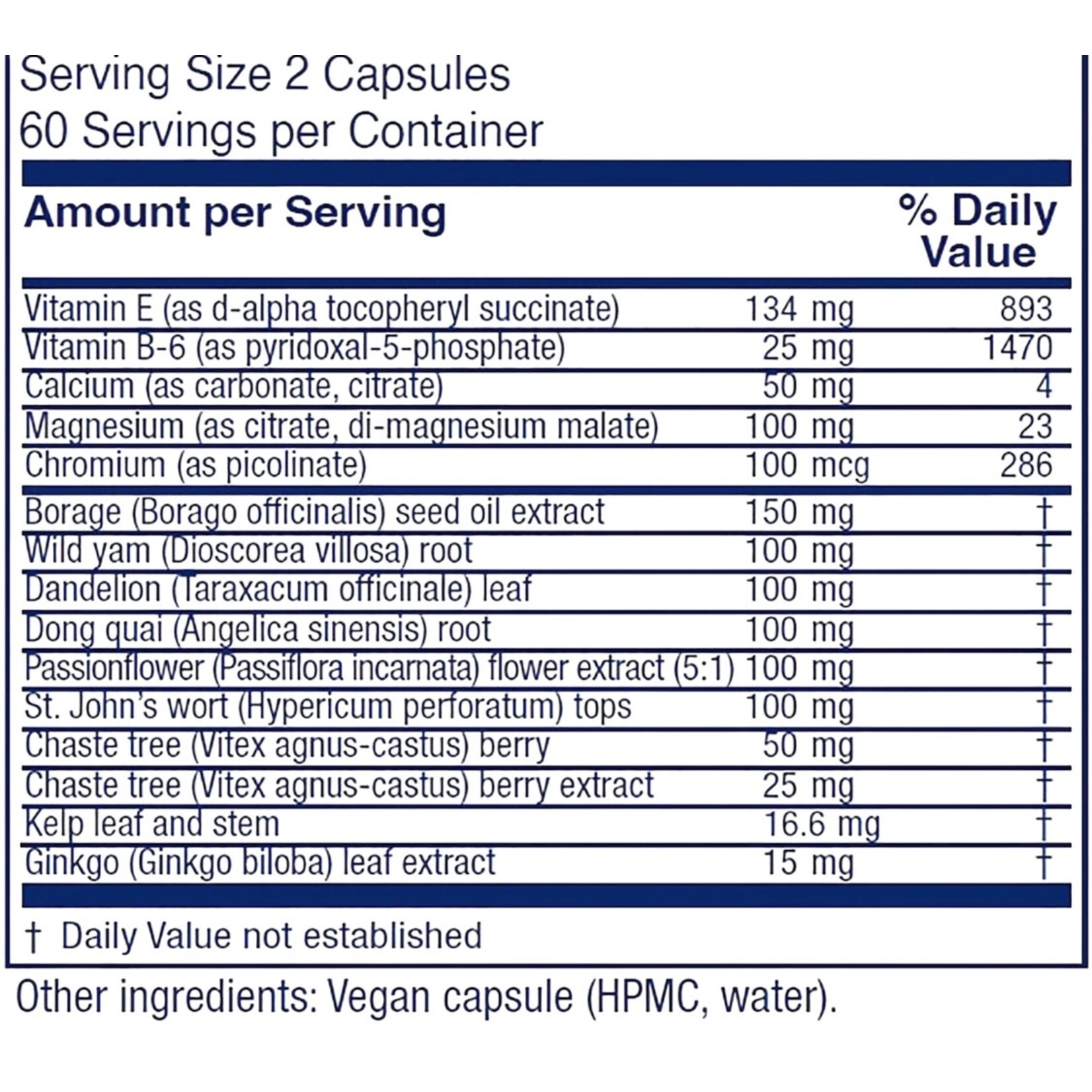 Vitanica Women's Phase I 120c Vitanica