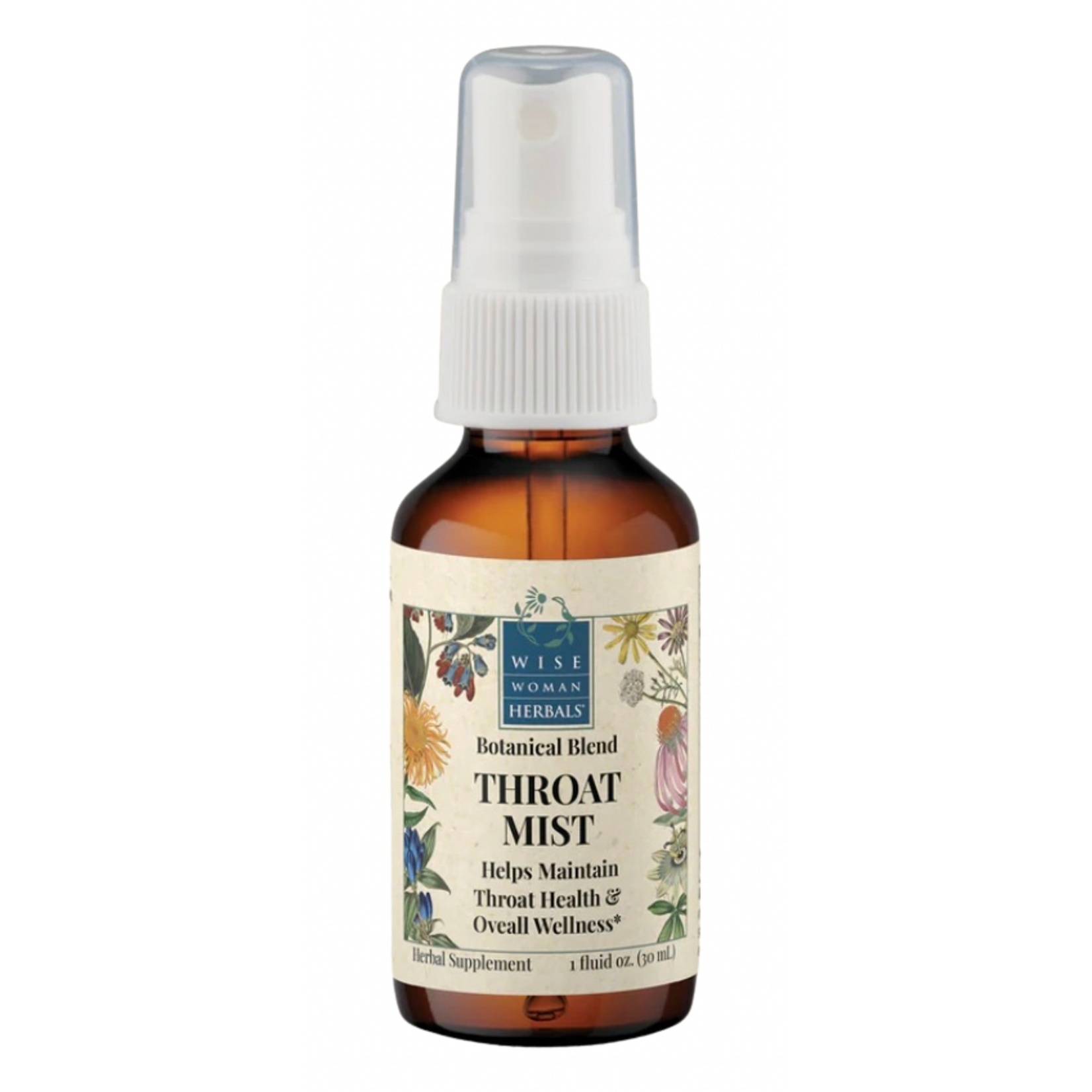 Wise Woman Herbals Throat Mist 1oz Wise Woman Herbals