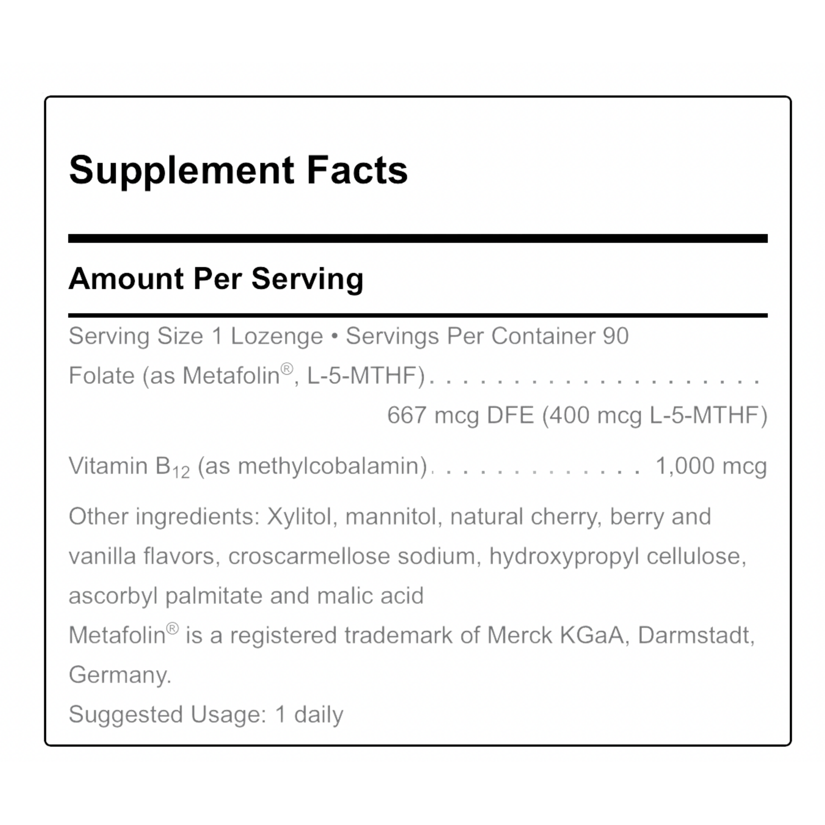 Douglas Laboratories Methyl B12 Plus 90lozenges Douglas Laboratories *sale*