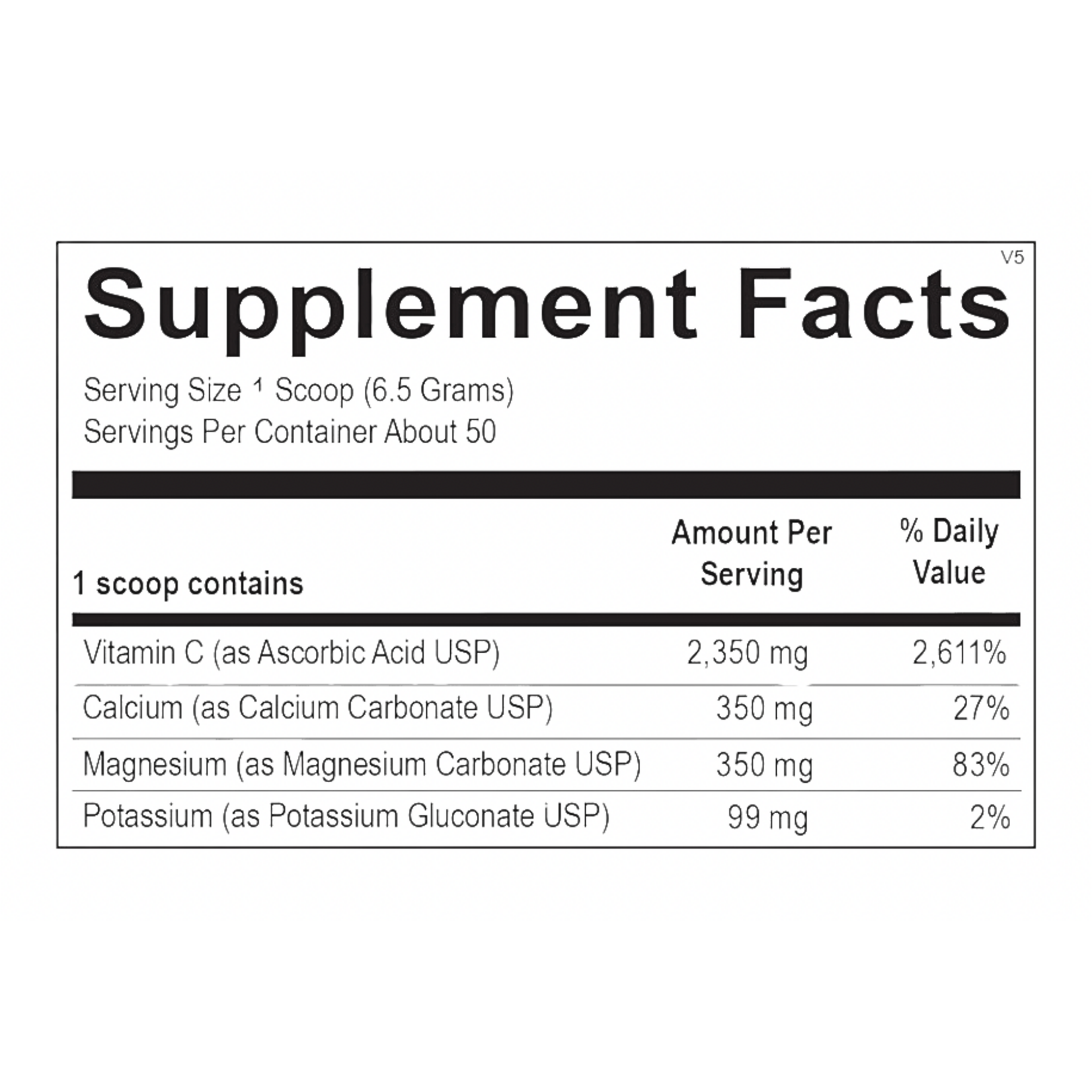 Ortho Molecular Products Buffered Lemon C Powder 50 svgs Ortho Molecular