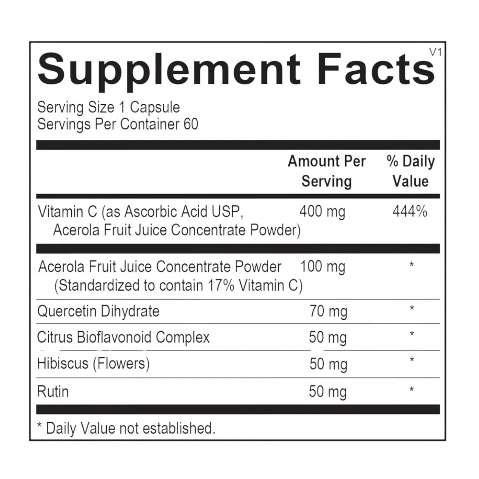 Ortho Molecular Products C-Flav 60c Ortho Molecular