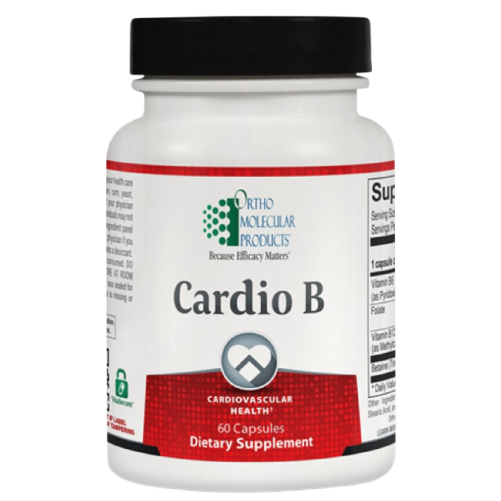 Ortho Molecular Products Cardio B 60c Ortho Molecular