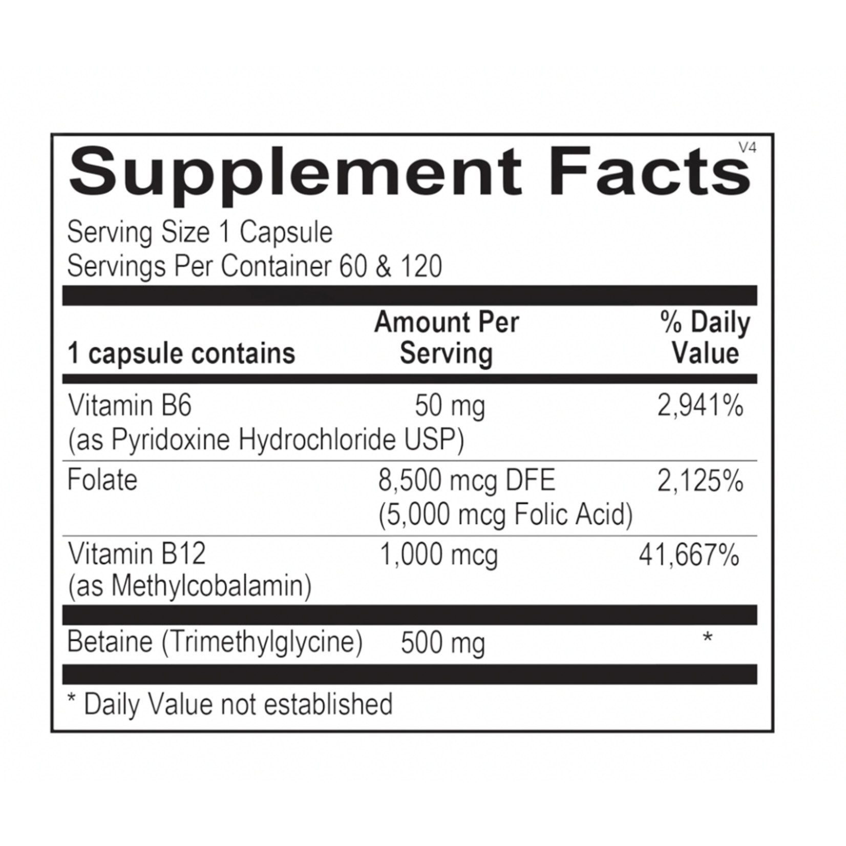 Ortho Molecular Products Cardio B 60c Ortho Molecular