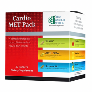 Ortho Molecular Products Cardio MET Pack 30c Ortho Molecular