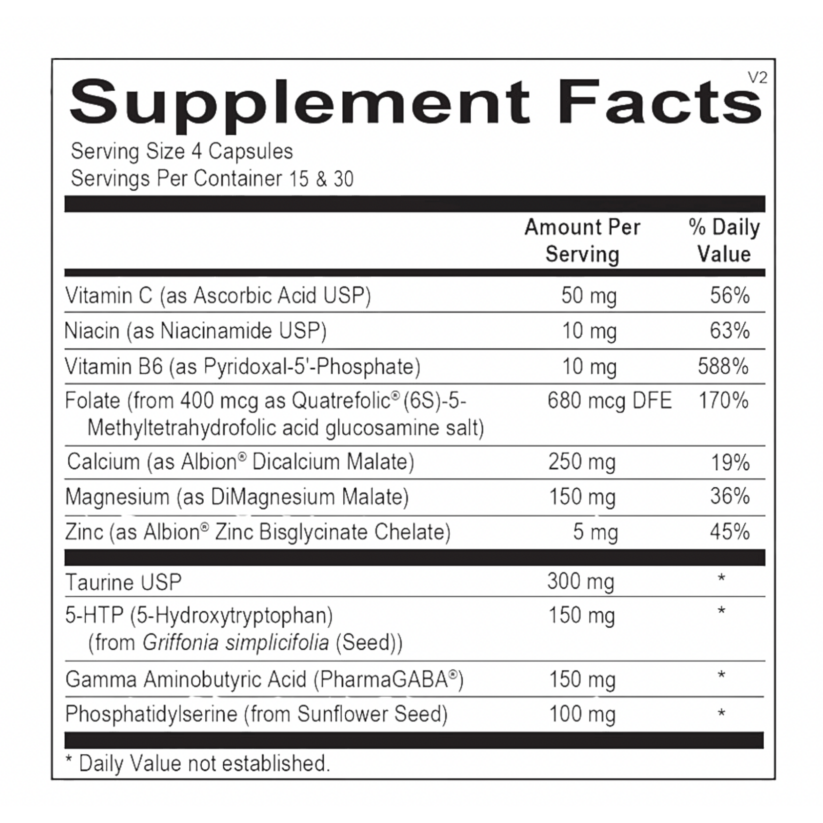 Ortho Molecular Products Cerenity PM 60c Ortho Molecular Products