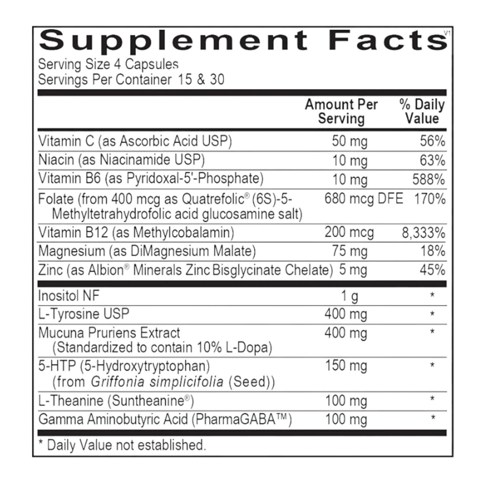 Ortho Molecular Products Cerevive 60c Ortho Molecular Products