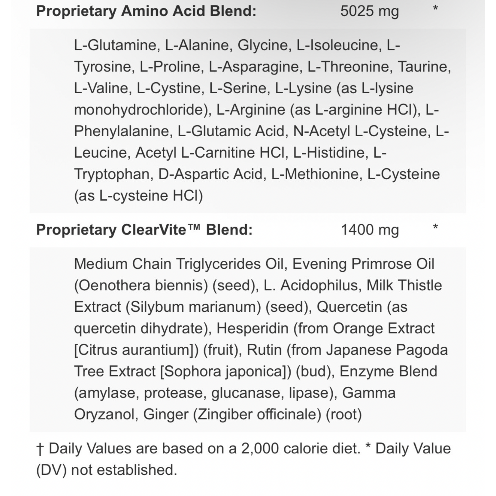 Apex Energetics ClearVite-GL Natural Berry 0.82 lb K-95 Apex Energetics